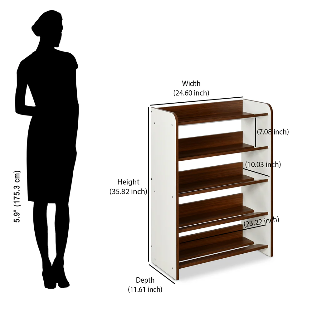 Nilkamal Itsy 5-Tier Shoe Rack - Image 9