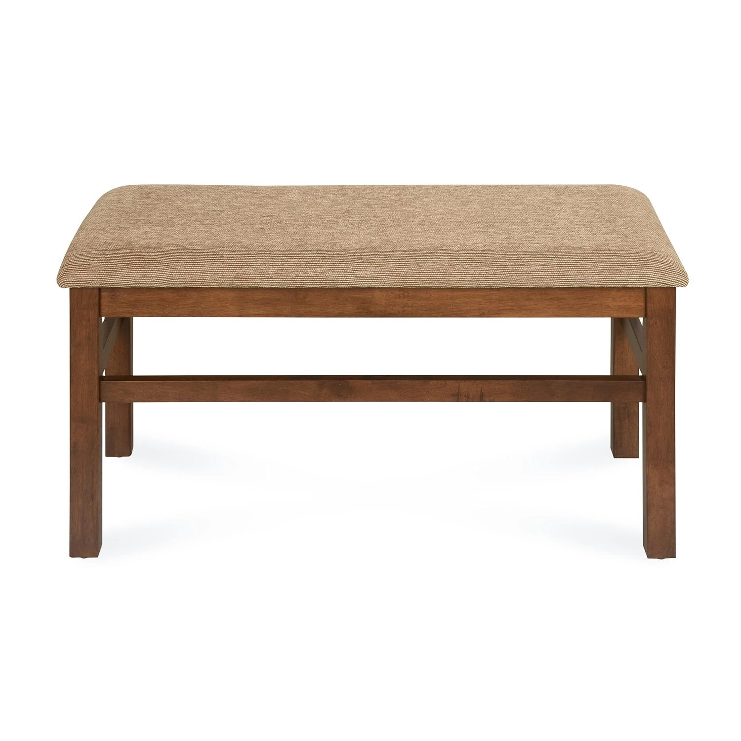 Nilkamal Jewel Multi Use Medium Sitting Bench for Living Room | Dining Room (Walnut) - Image 2