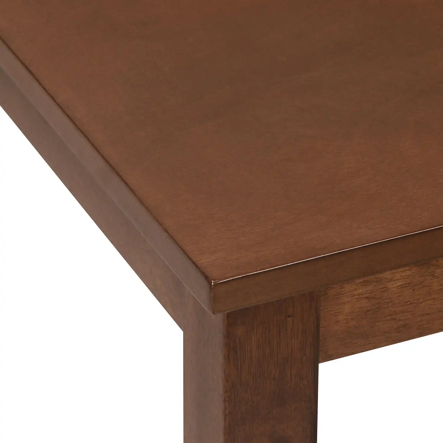 Nilkamal Jewel 4 Seater Dining Set With Bench (Walnut) - Image 7