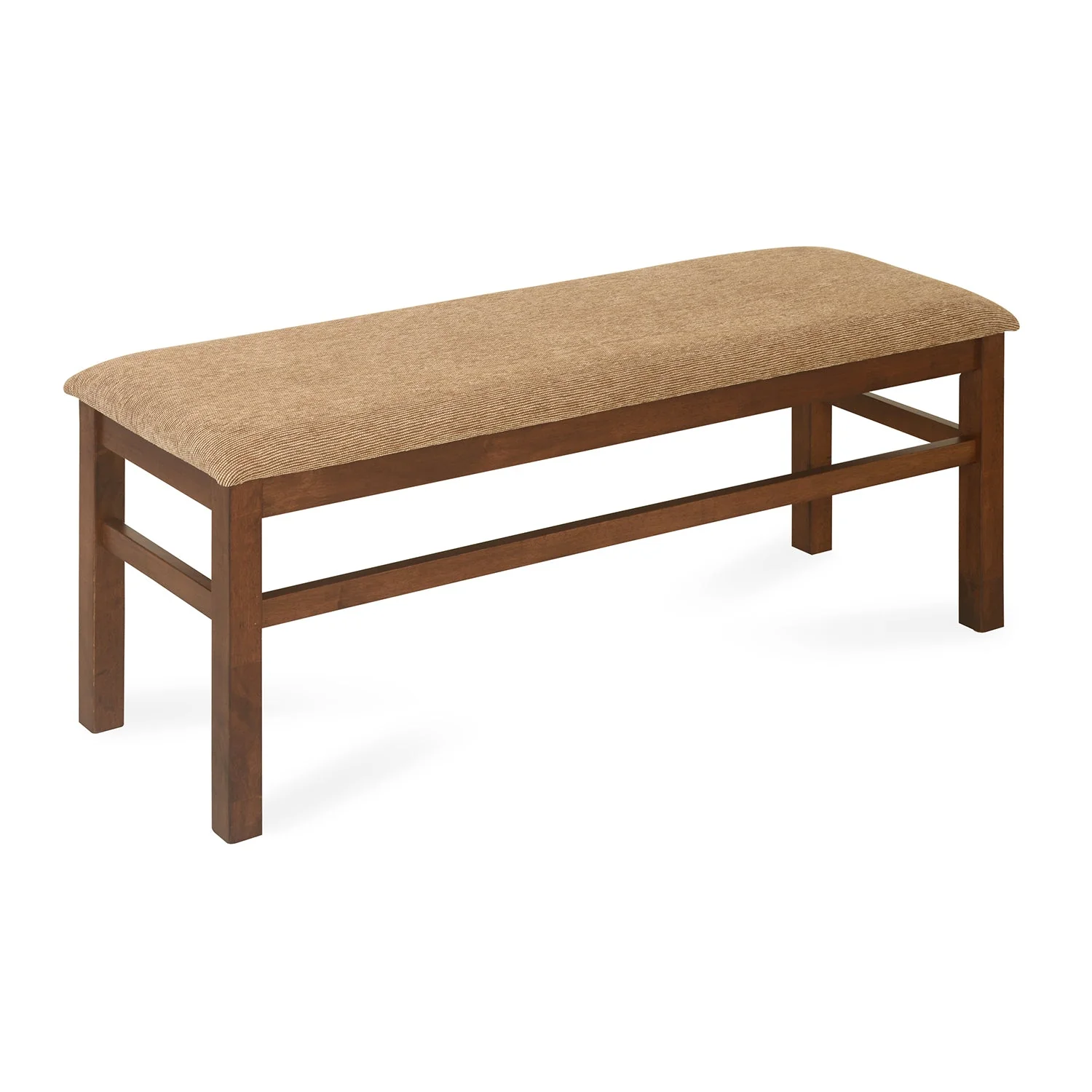Nilkamal Jewel Multi Use Long Sitting Bench for Living Room | Dining Room (Walnut) - Image 3