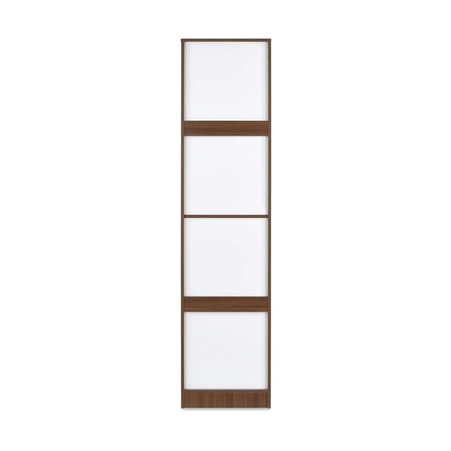Nilkamal Joyce 1 Door Wardrobe (Classic Walnut) - Image 7
