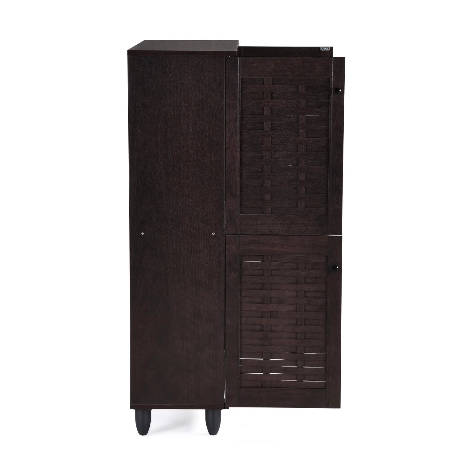 Nilkamal Kaira 4 Door Shoe Rack (Wenge) - Image 9