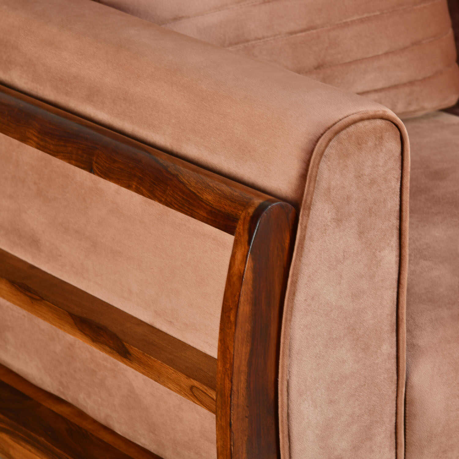 Nilkamal Lakewood 3 Seater Sofa (Cocoa) - Image 6