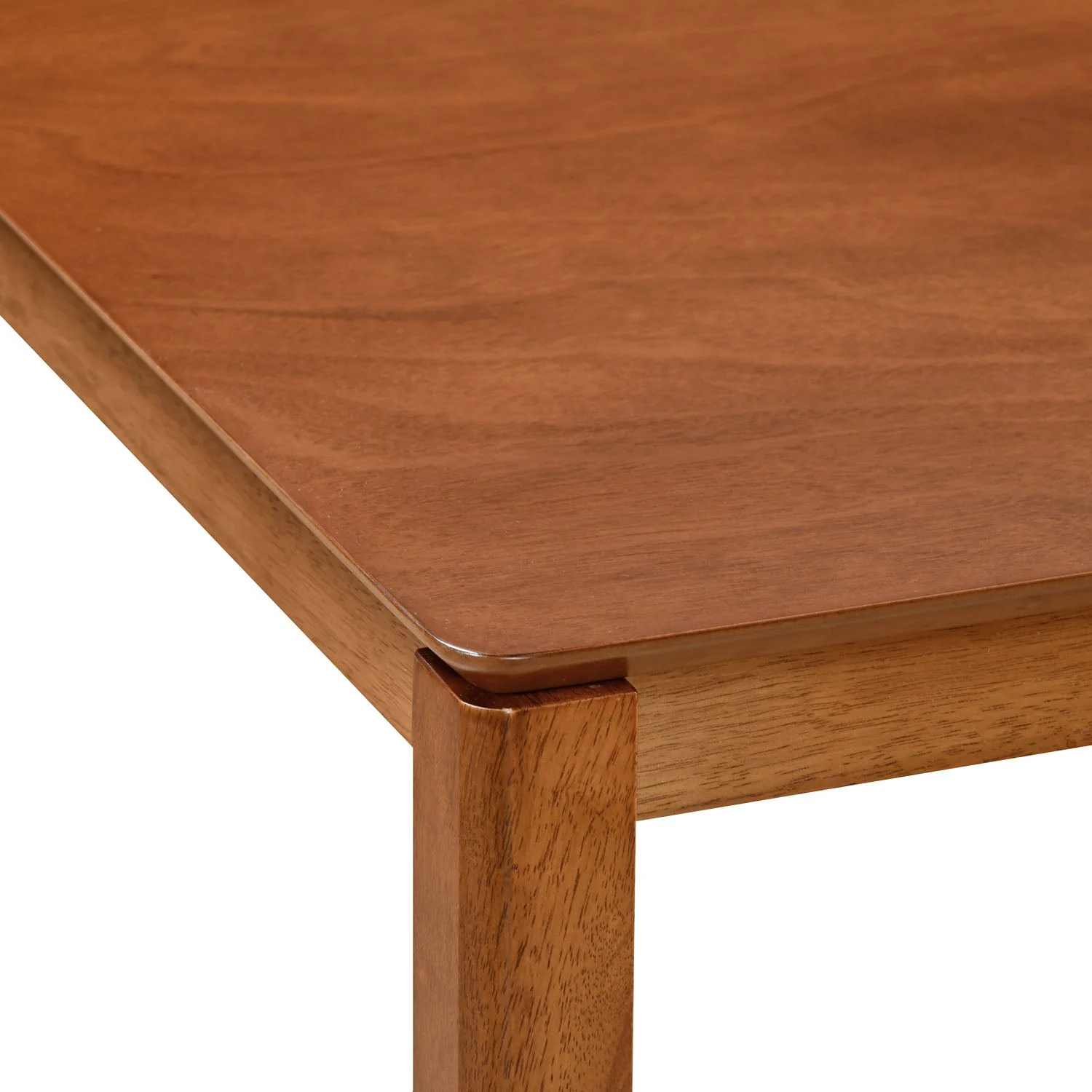 Nilkamal Leaf 4 Seater Dining Table (Walnut) - Image 5