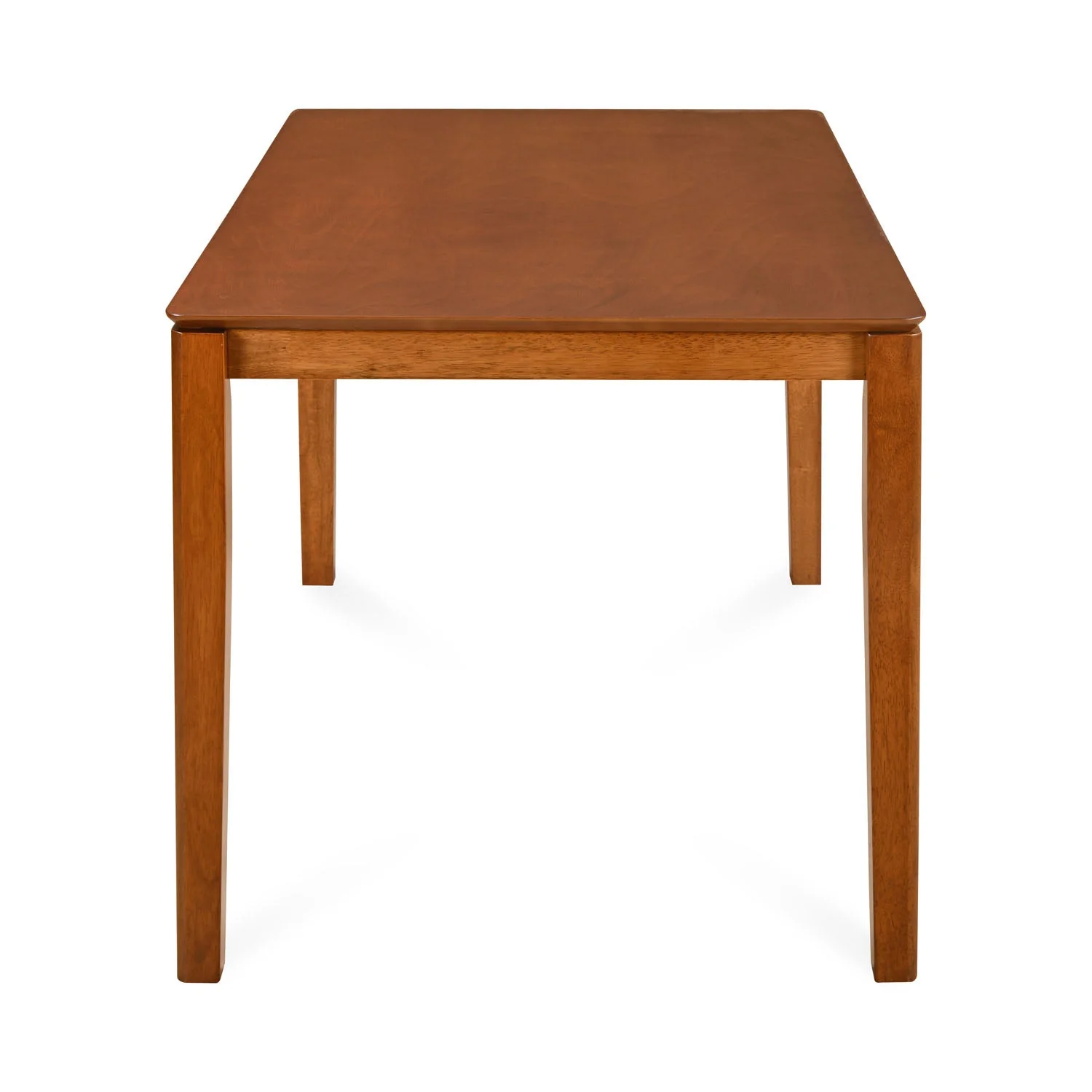 Nilkamal Leaf 4 Seater Dining Table (Walnut) - Image 6