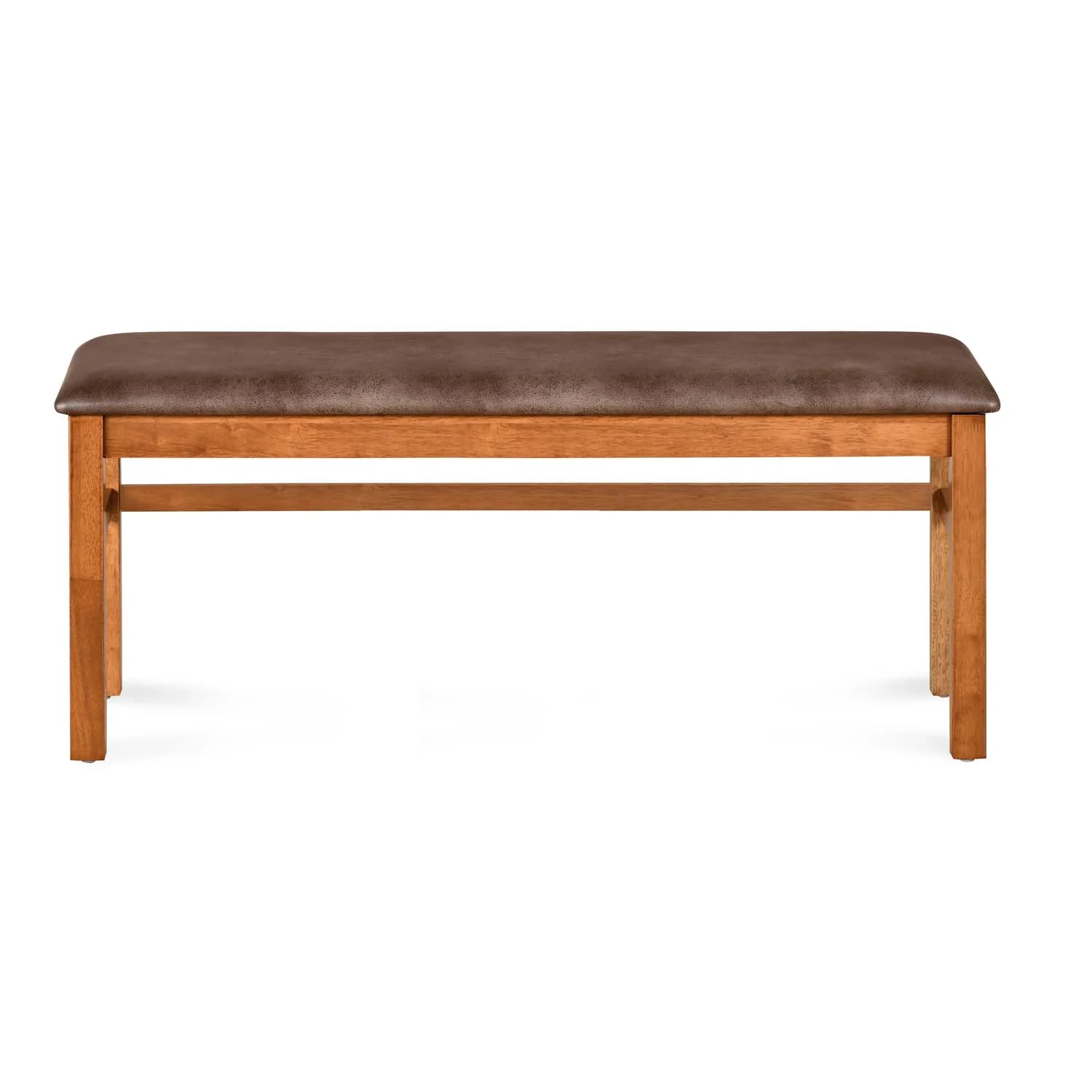 Nilkamal Leaf Multi Use Long Sitting Bench for Living Room | Dining Room (Walnut) - Image 2