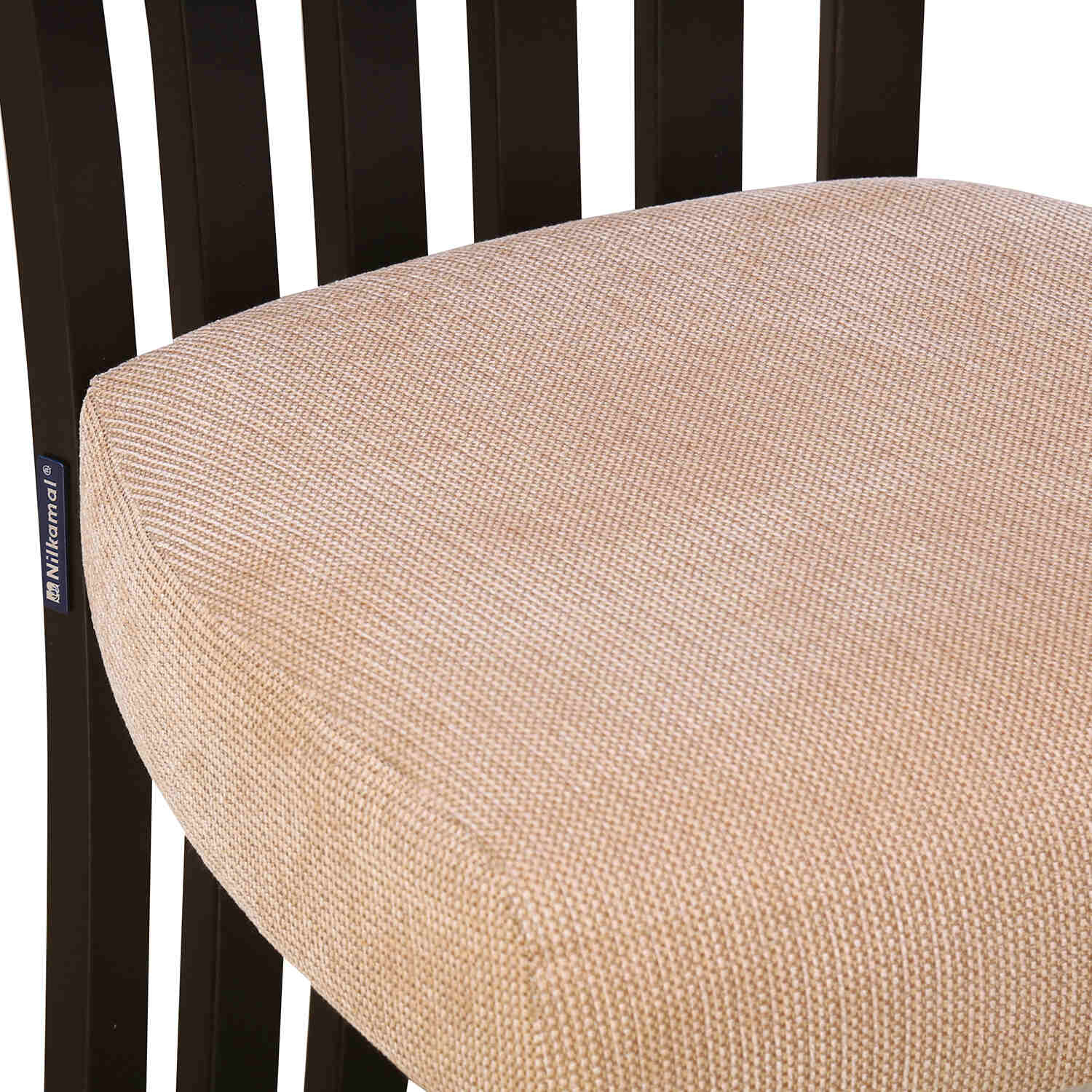 Nilkamal Lerro Dining Chair (Dark Walnut) - Image 6