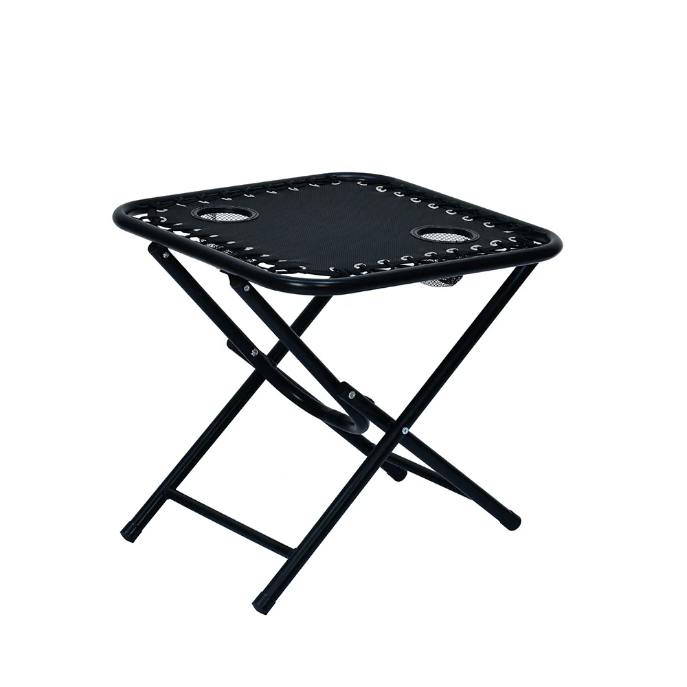 Nilkamal Lisle Foldable Easy Chairs + Table Set (Black) - Image 16