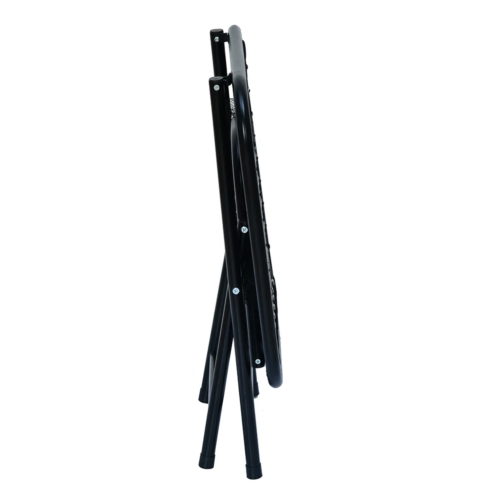 Nilkamal Lisle Foldable Easy Chairs + Table Set (Black) - Image 19