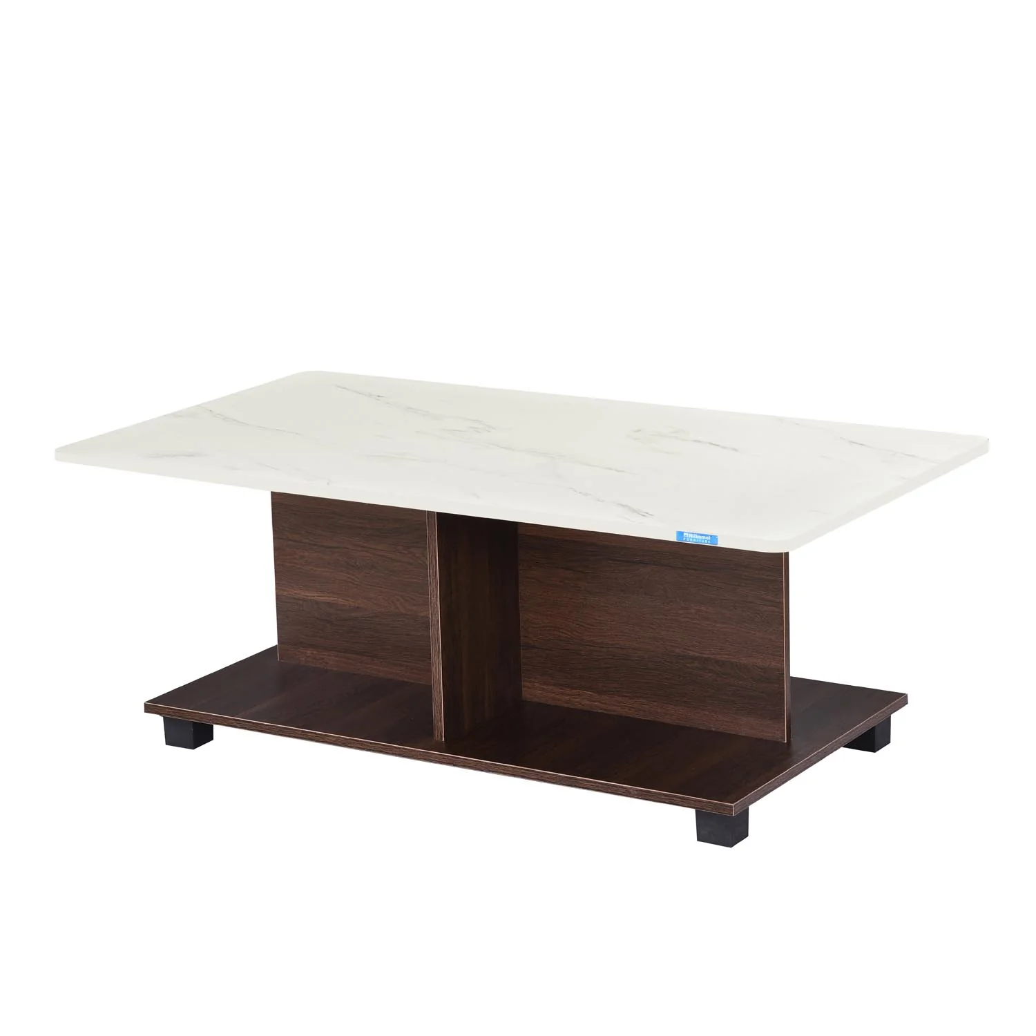 Nilkamal Luca Coffee Table (Legno Oak & Frosty White) - Image 5