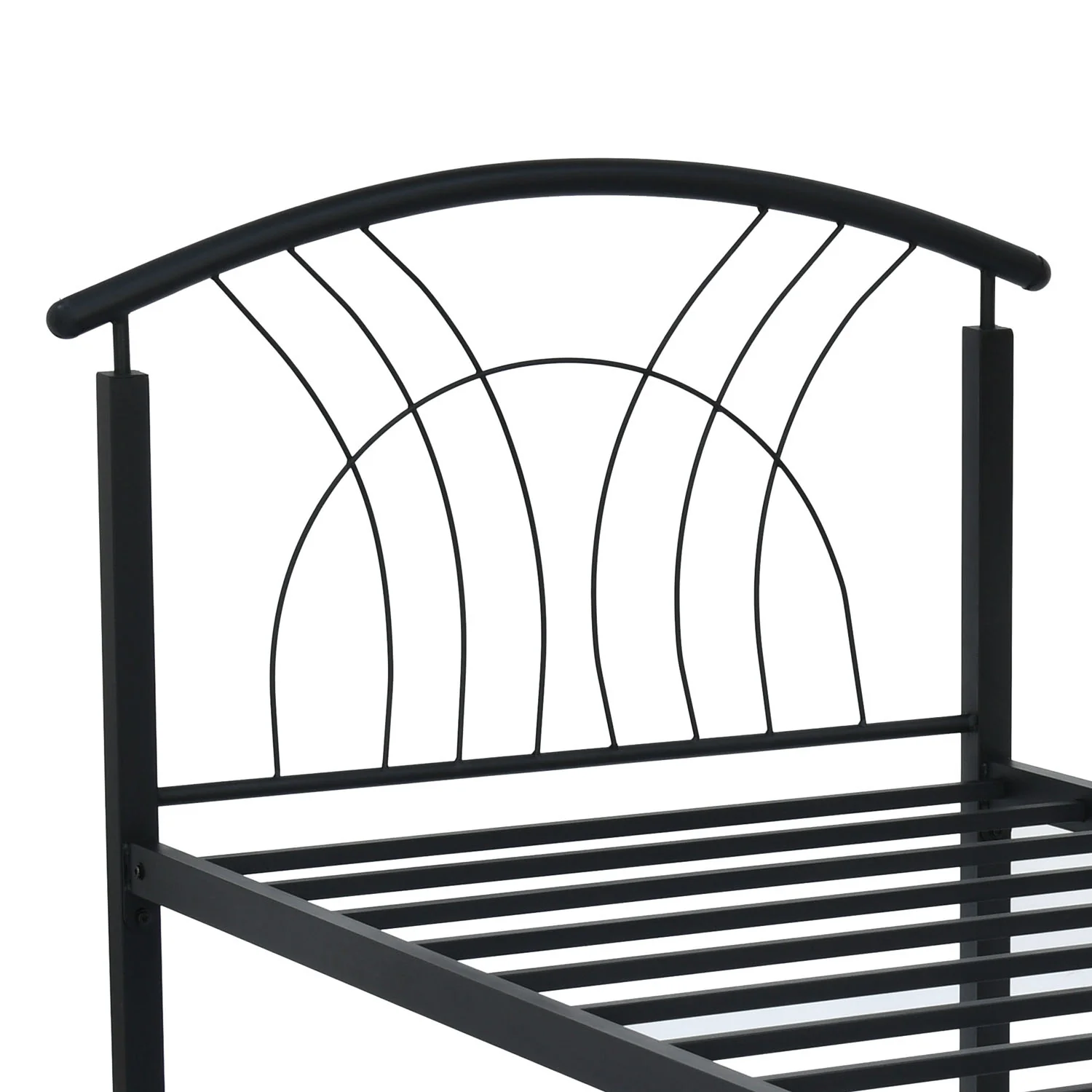 Nilkamal Lucas Neo Metal Single Bed (Black) - Image 9