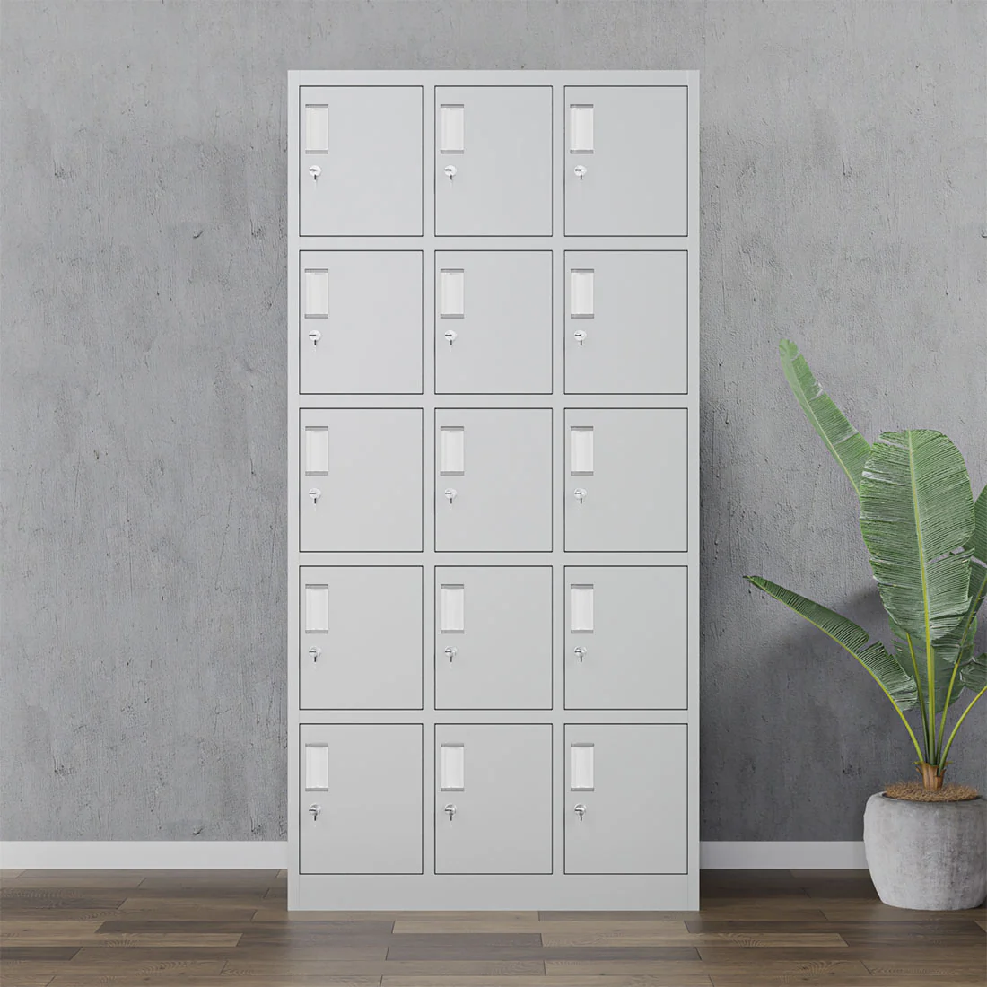 Nilkamal Magna 15 Personal Locker (Grey) - Image 2