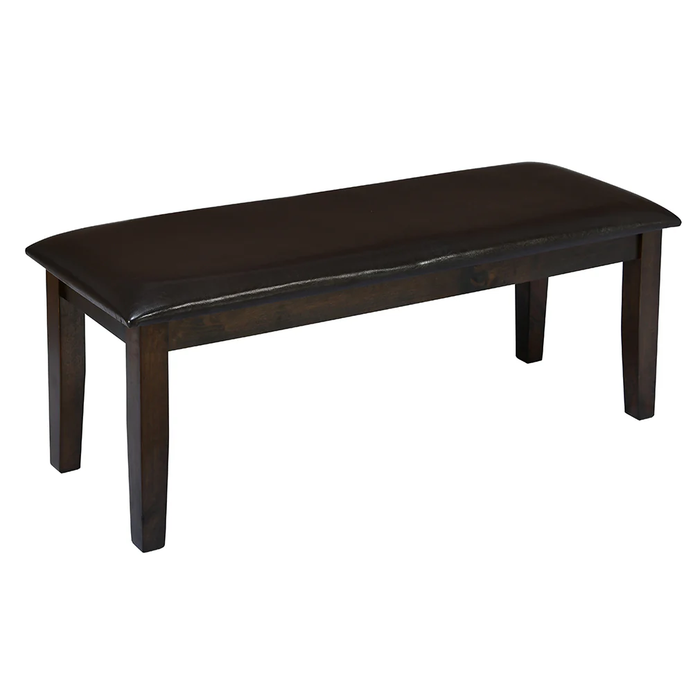 Nilkamal Magnito 4 Seater Dining Set with Bench (Brown) - Image 17