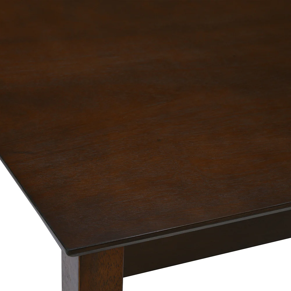 Nilkamal Magnito 4 Seater Dining Set with Bench (Brown) - Image 7