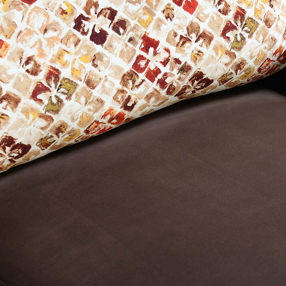Nilkamal Marigold Velvet Fabric Lounger Sofa (Choco Brown) - Image 9