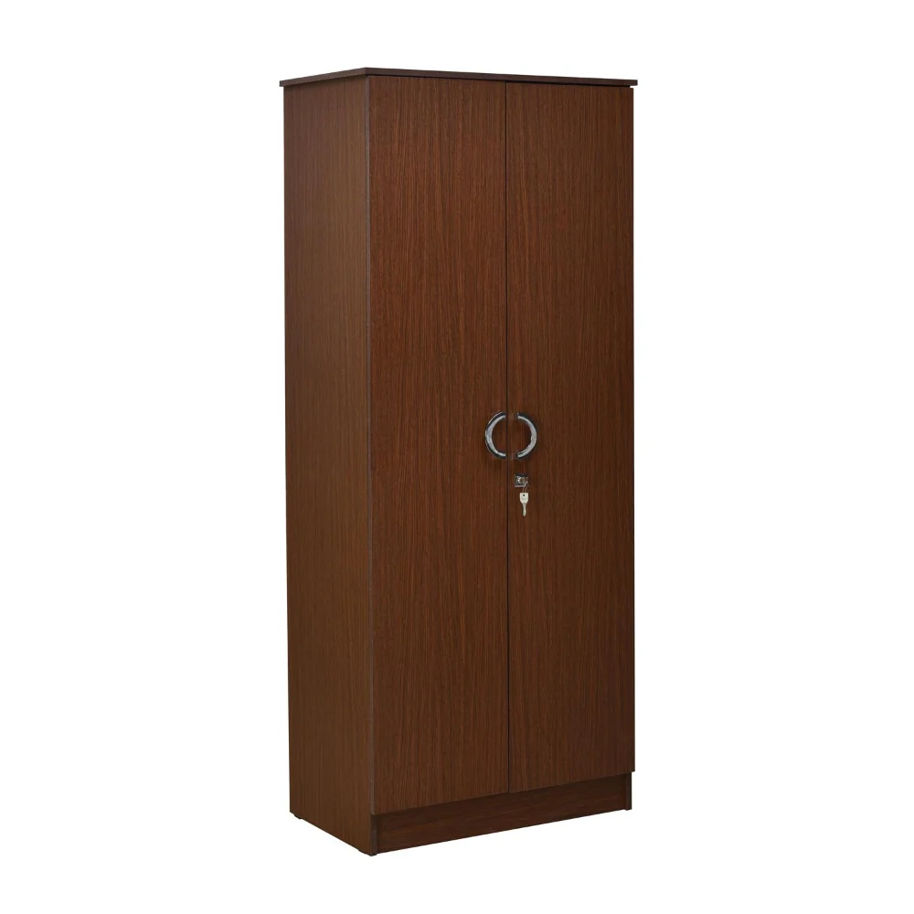 Nilkamal Massif 2 Door Wardrobe (Urban Walnut) - Image 3