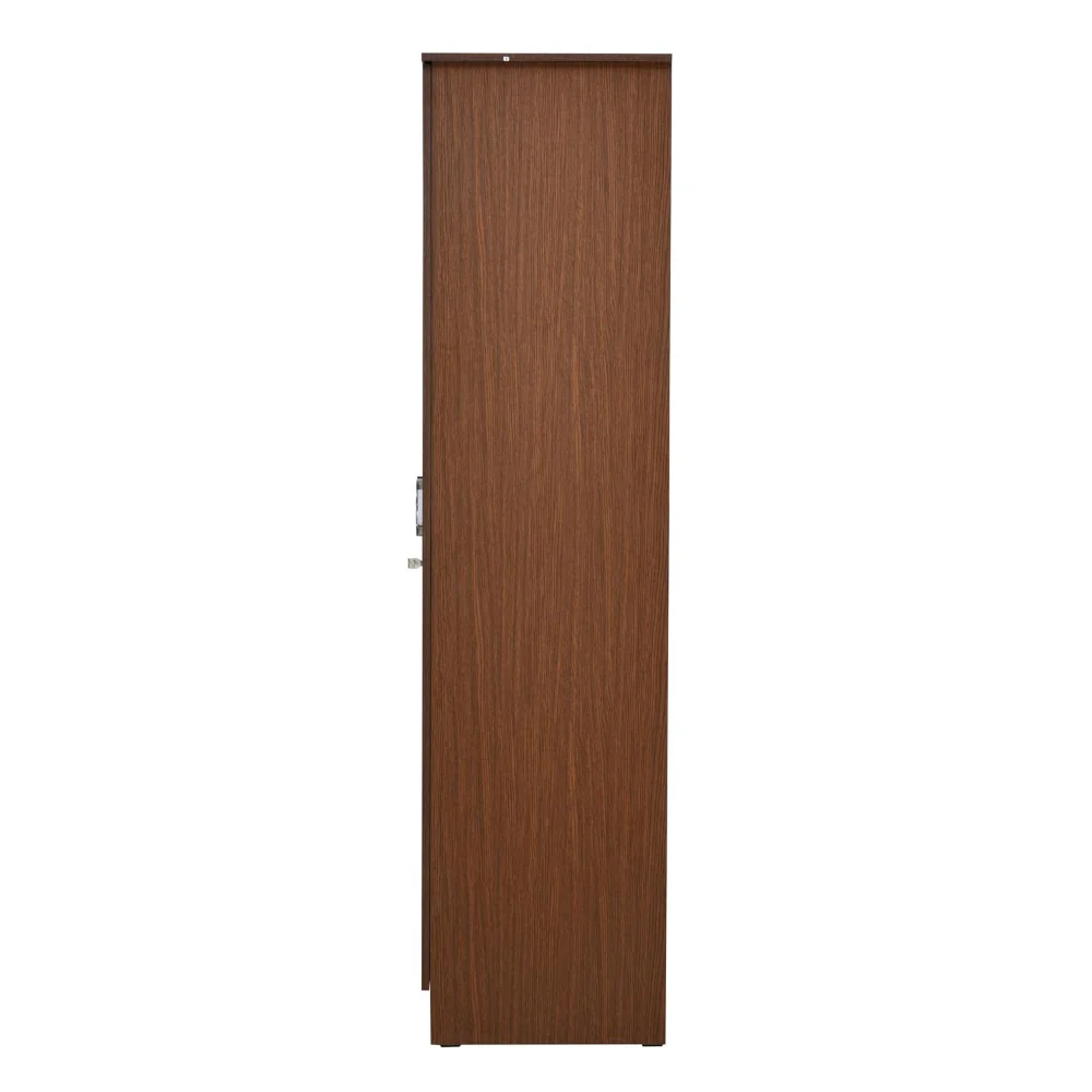 Nilkamal Massif 2 Door Wardrobe (Urban Walnut) - Image 5