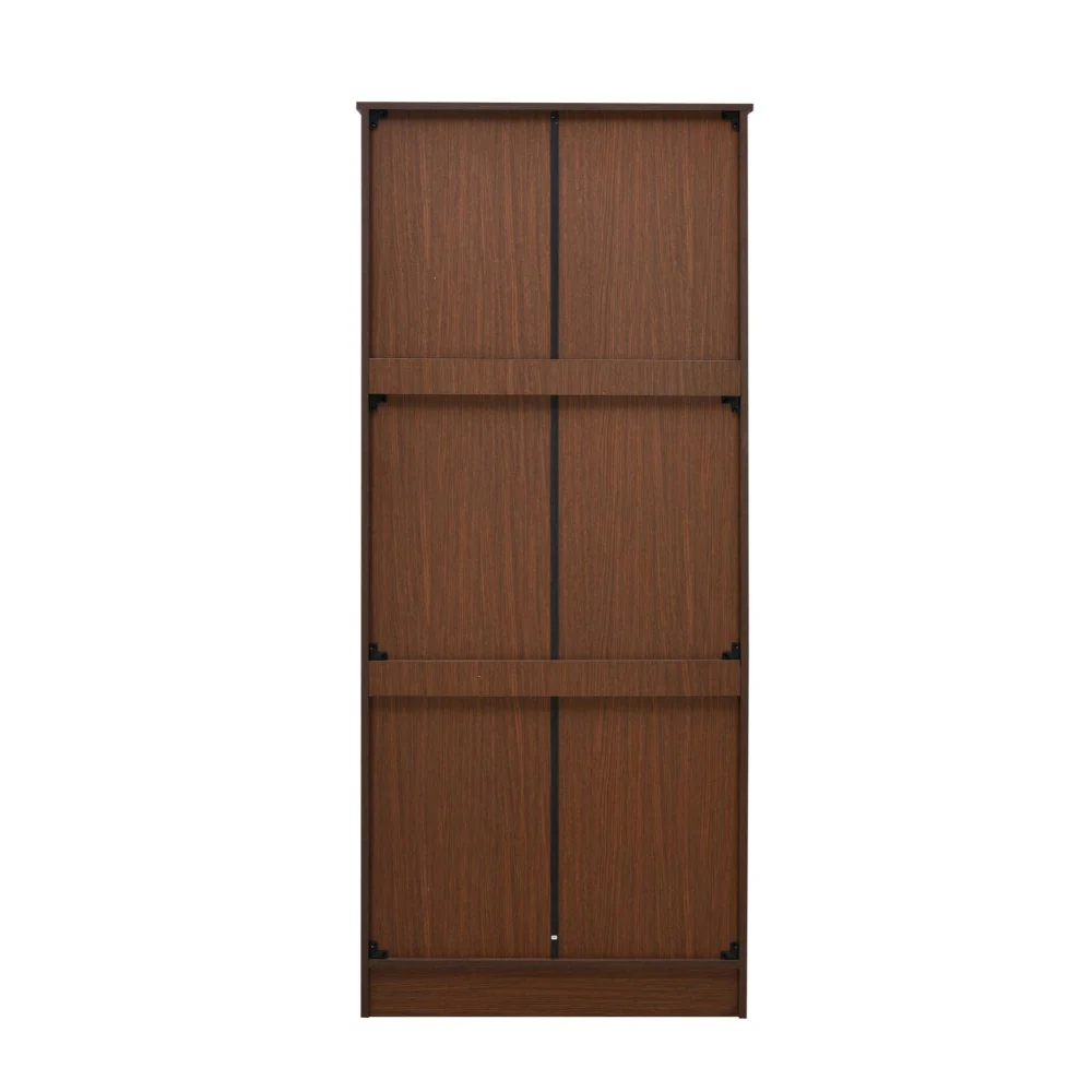 Nilkamal Massif 2 Door Wardrobe (Urban Walnut) - Image 7