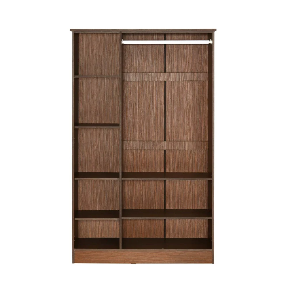 Nilkamal Massif 3 Door Wardrobe (Urban Walnut) - Image 6