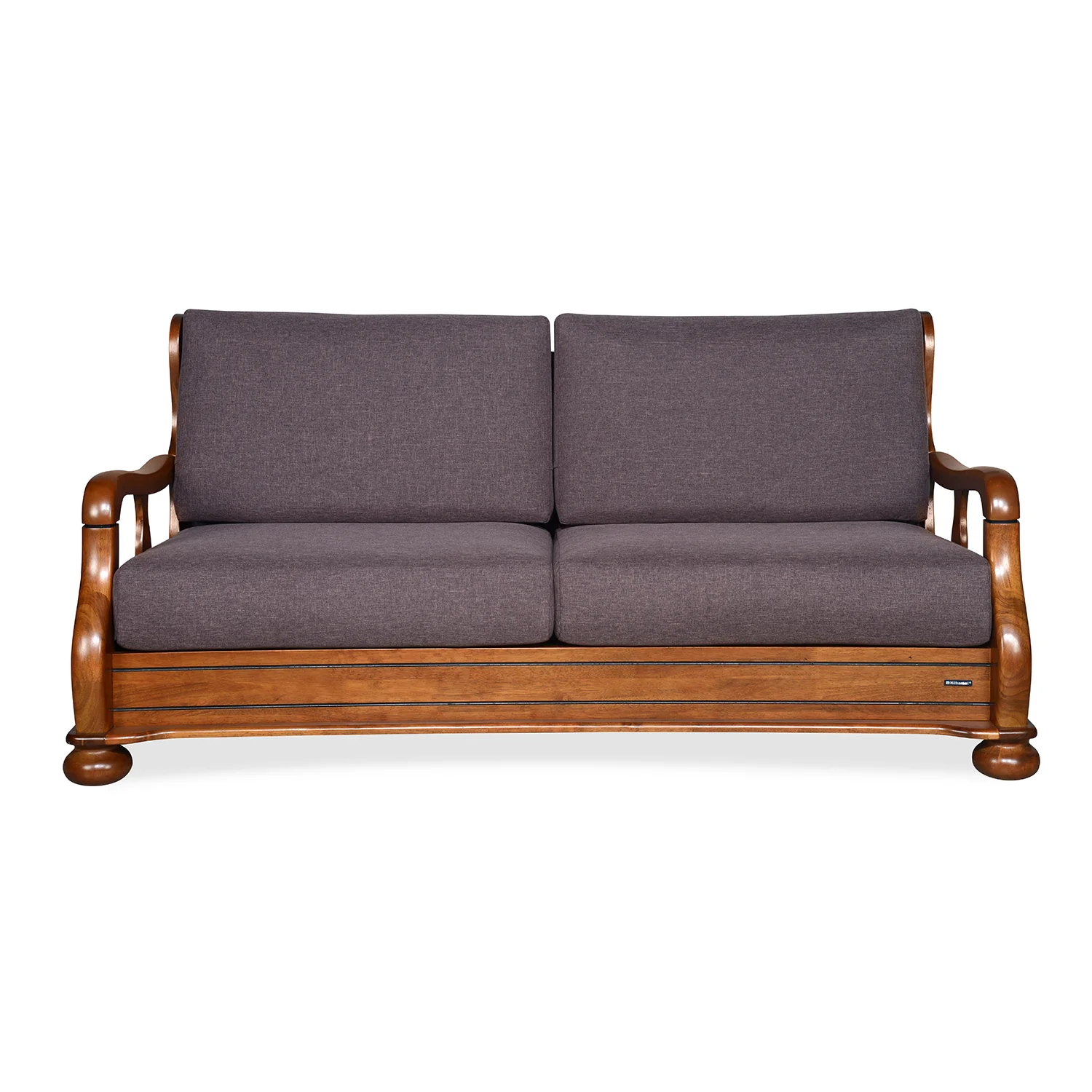 Nilkamal Melbourne 3 Seater Sofa (Wenge) - Image 4