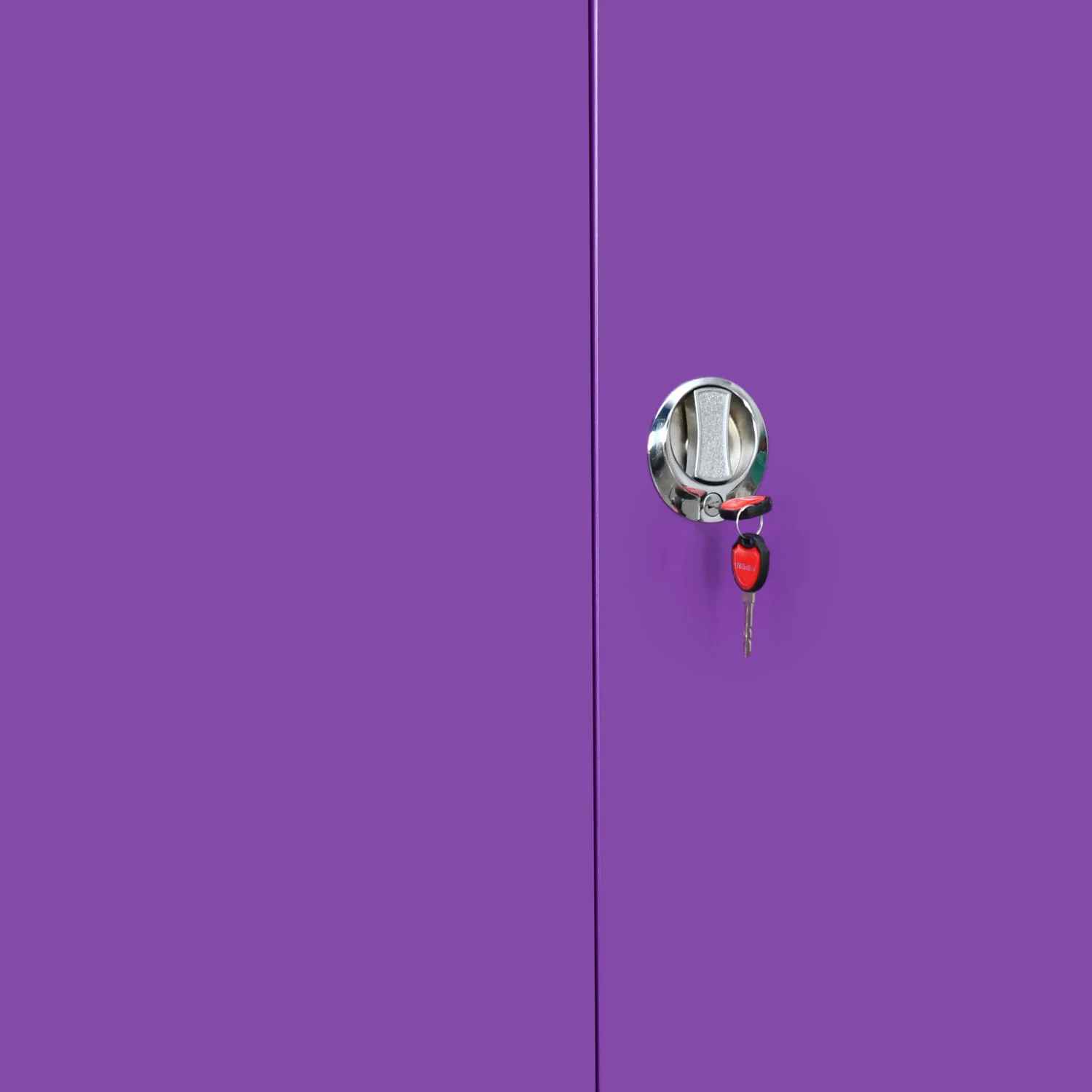 Nilkamal Mercury 2 Door Steel Wardrobe (Voilet / White) - Image 10
