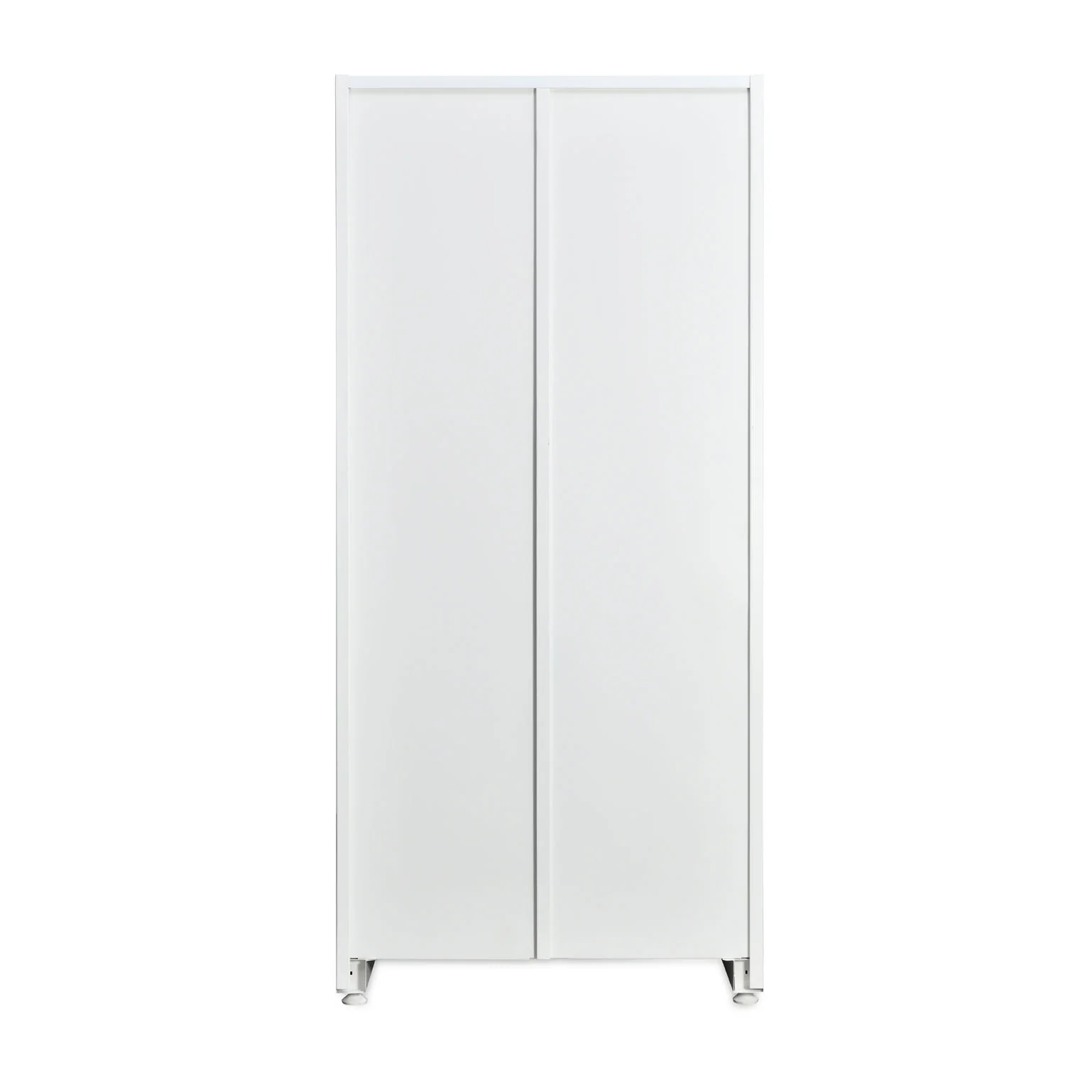 Nilkamal Mercury 2 Door Steel Wardrobe (Voilet / White) - Image 11