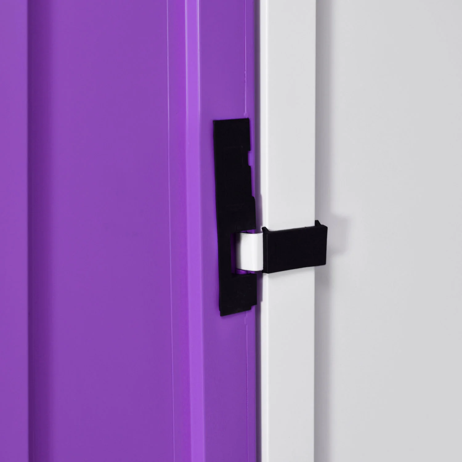 Nilkamal Mercury 2 Door Steel Wardrobe (Voilet / White) - Image 9