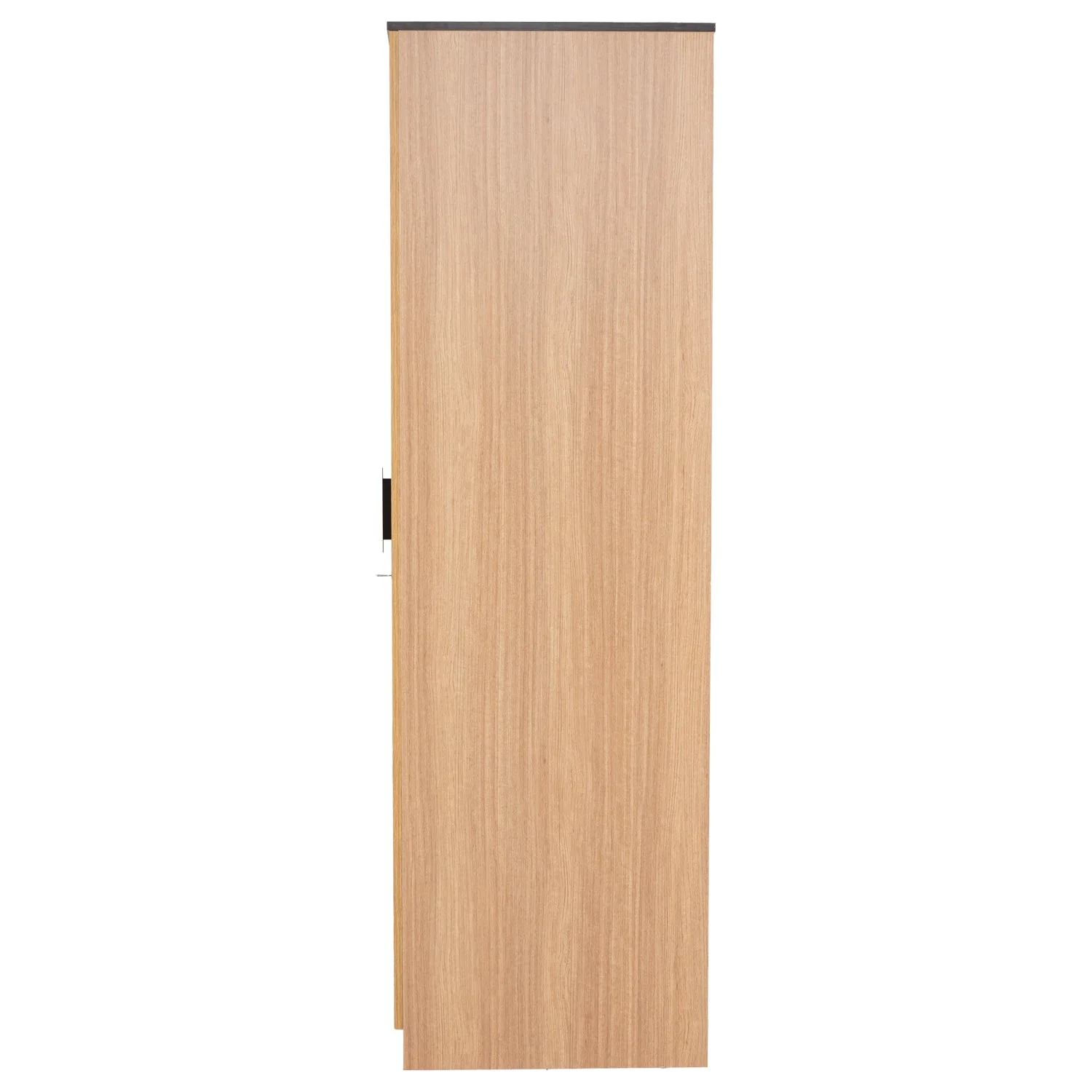 Nilkamal Milford 2 Door Wardrobe With Mirror (Urban Teak) - Image 7