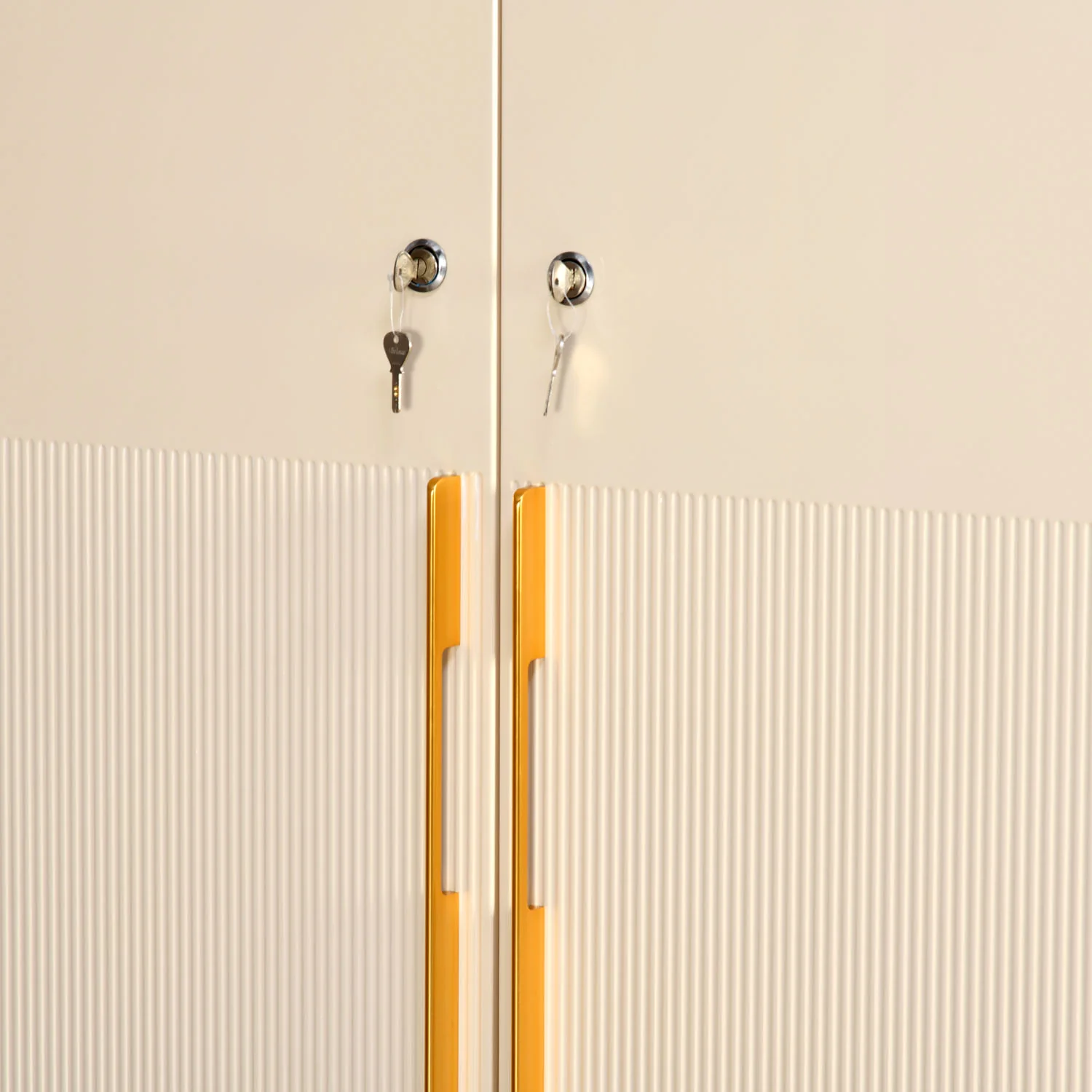 Nilkamal Mirage 2 Door Wardrobe (Ivory) - Image 10