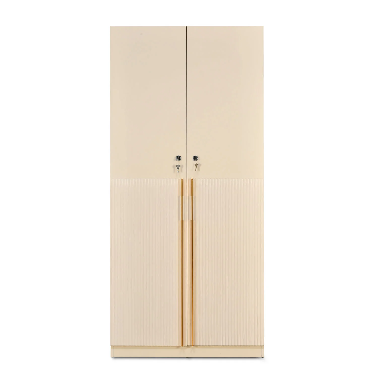 Nilkamal Mirage 2 Door Wardrobe (Ivory) - Image 3