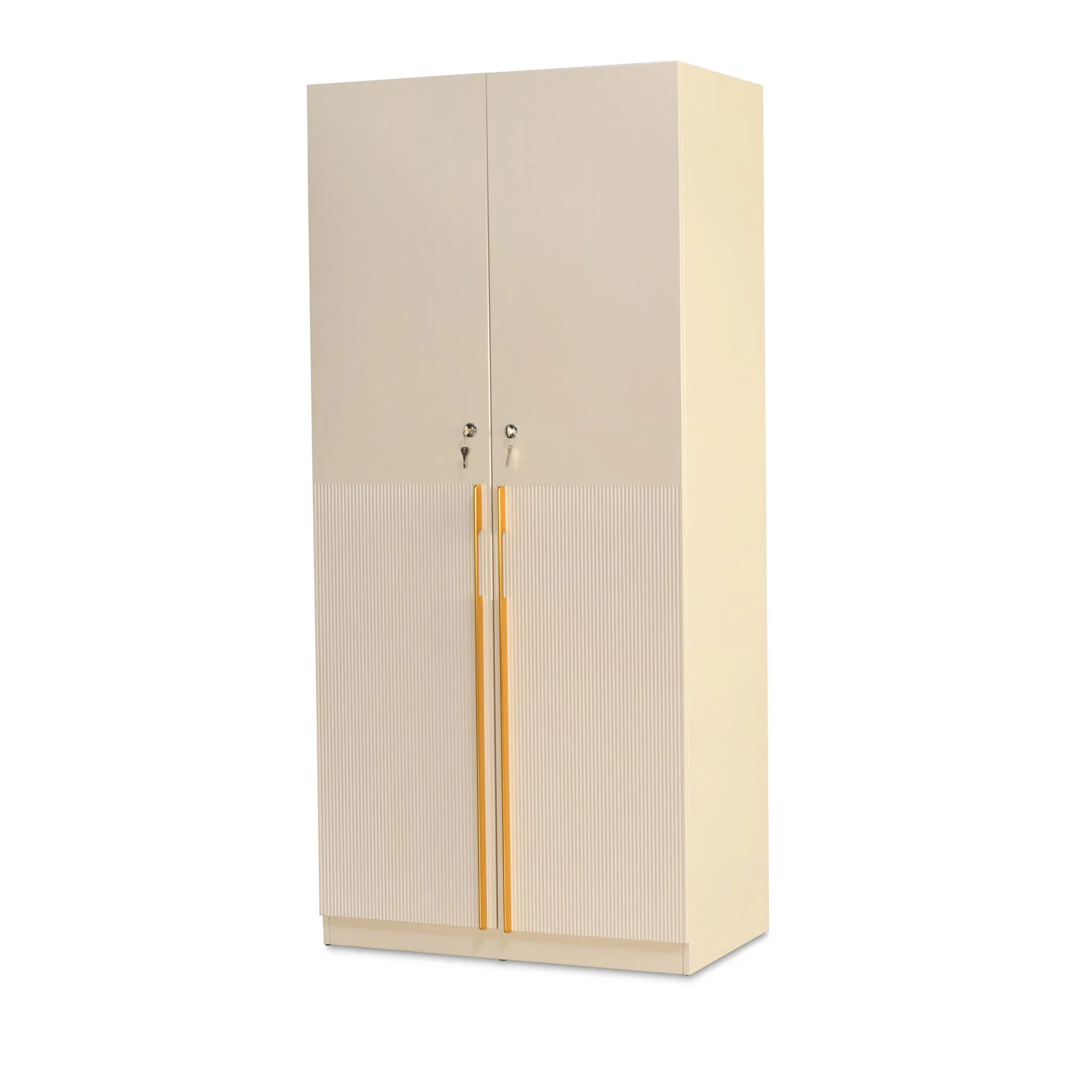 Nilkamal Mirage 2 Door Wardrobe (Ivory) - Image 5
