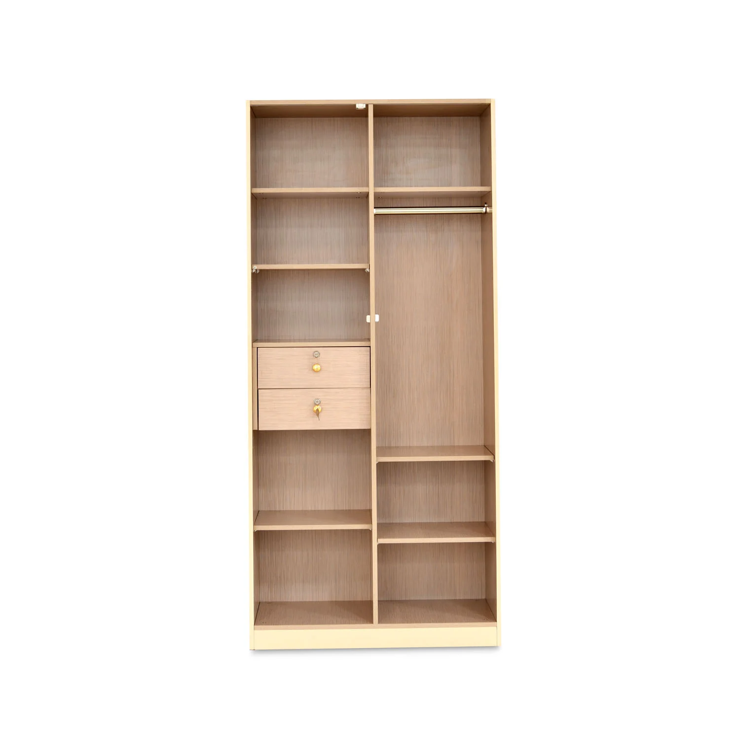 Nilkamal Mirage 2 Door Wardrobe (Ivory) - Image 6