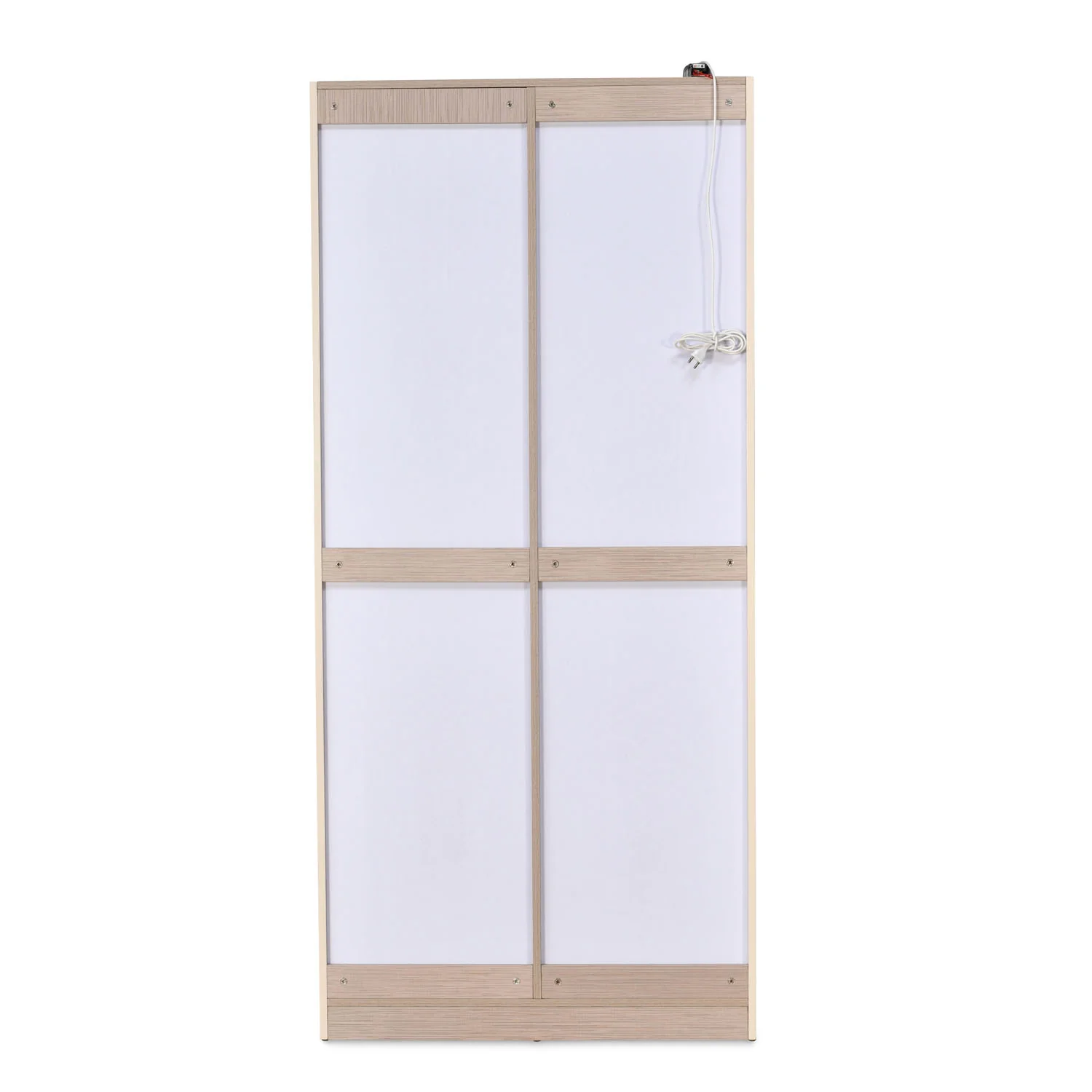 Nilkamal Mirage 2 Door Wardrobe (Ivory) - Image 8