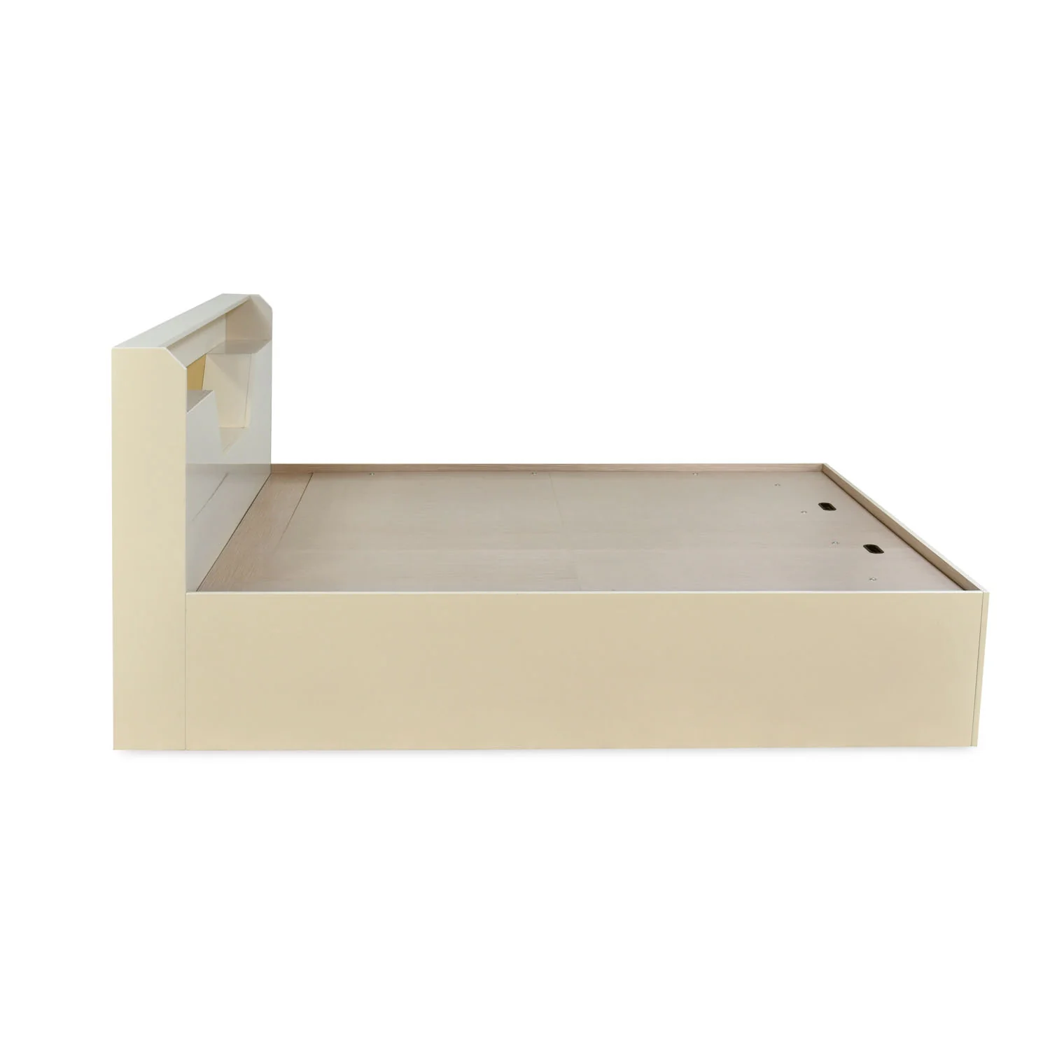 Nilkamal Mirage Queen Bed with Hydraulic Storage (Ivory) - Image 8
