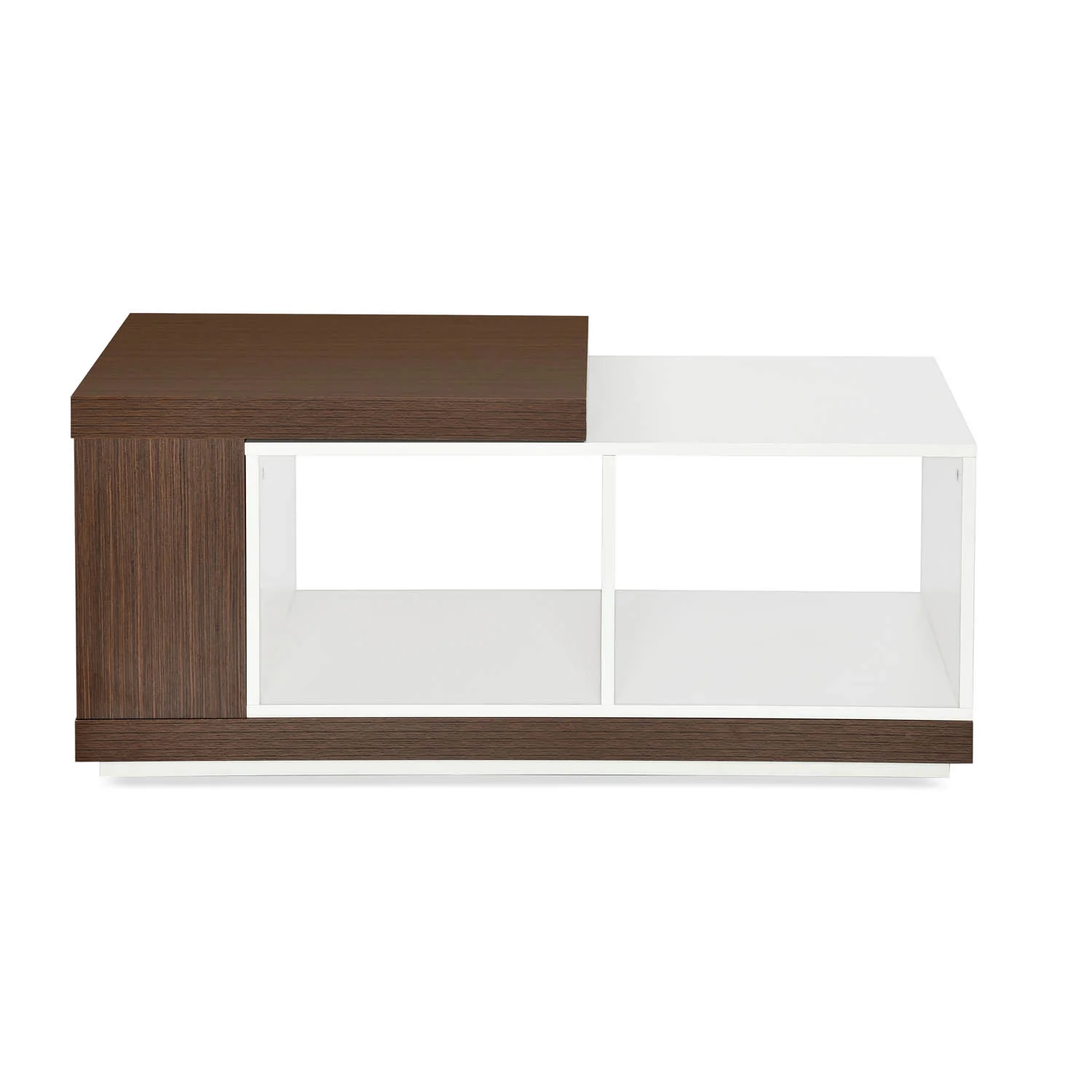 Nilkamal Mono Coffee Table (Legno Oak/Frosty White) - Image 2