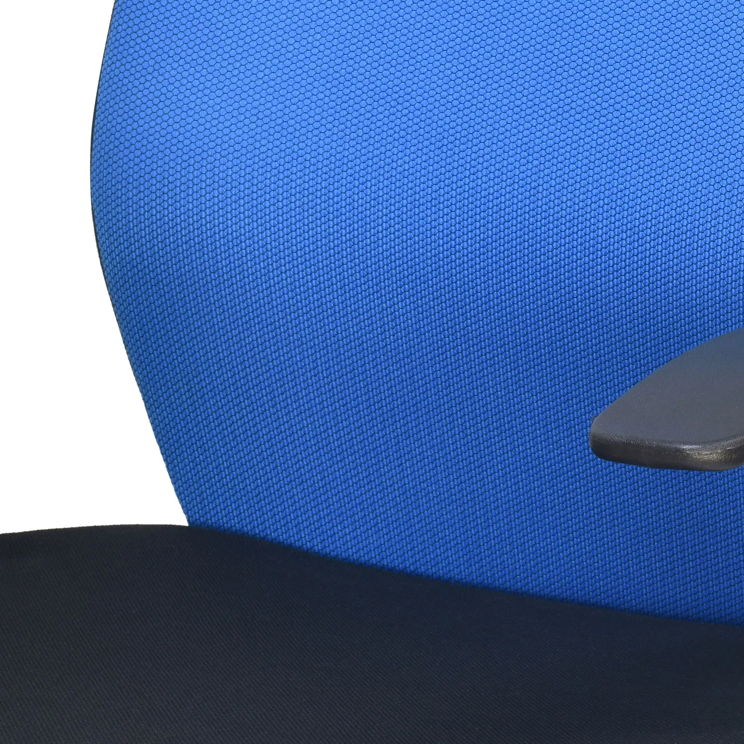 Nilkamal Nile Neo Low Back Upholstered Office Chair with Push Back Mechanism (Blue) - Image 8