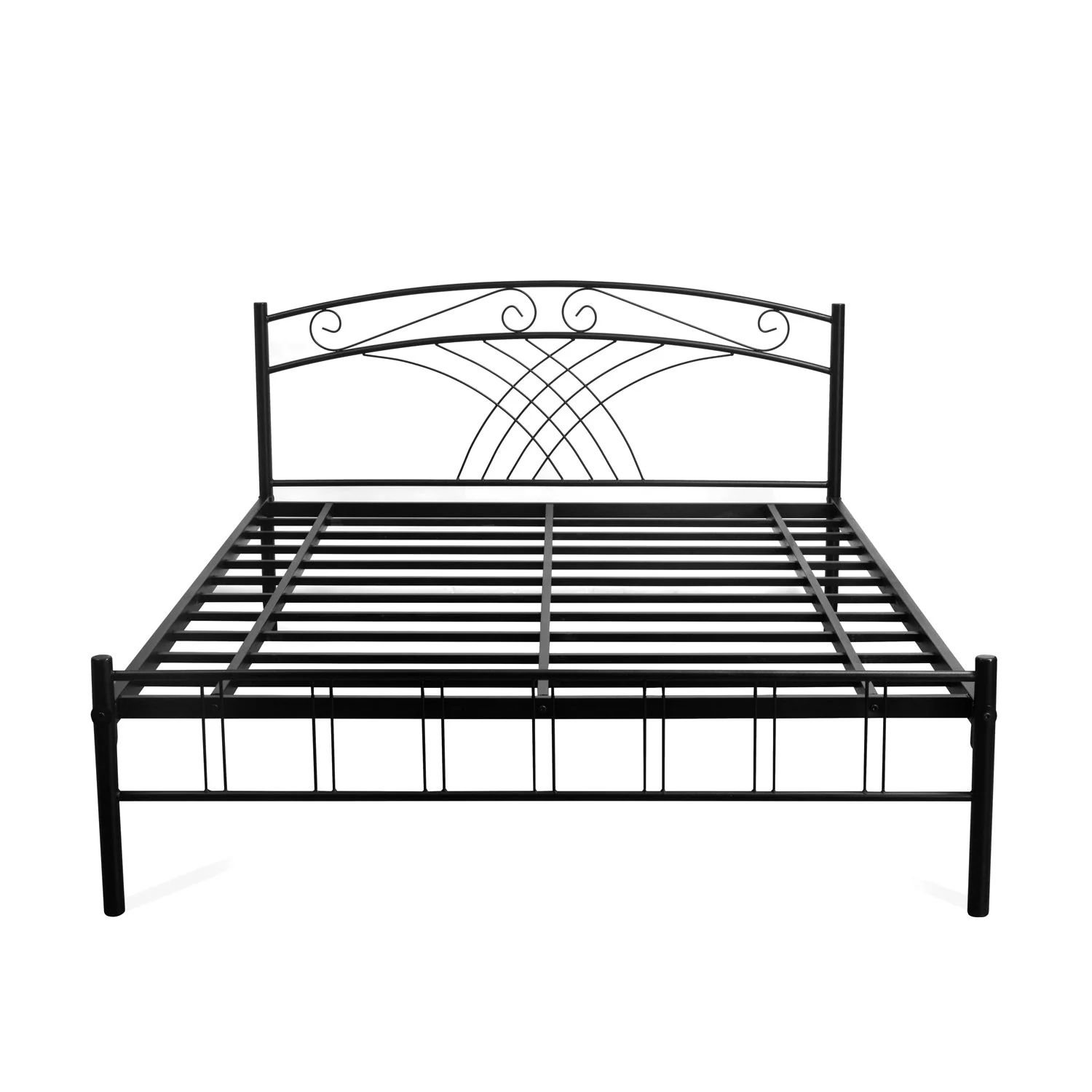 Nilkamal Nimbo Metal Queen Bed (Black) - Image 2
