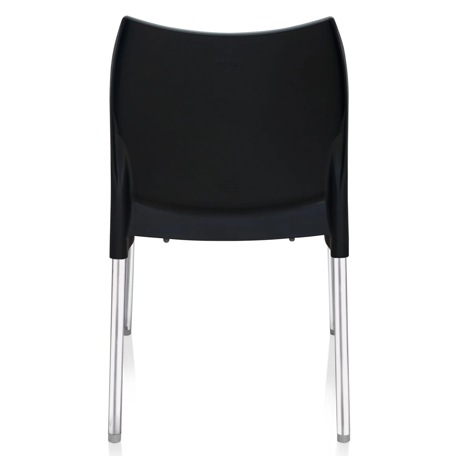Nilkamal Novella 07 Plastic Armless Chair (Iron Black) - Image 8