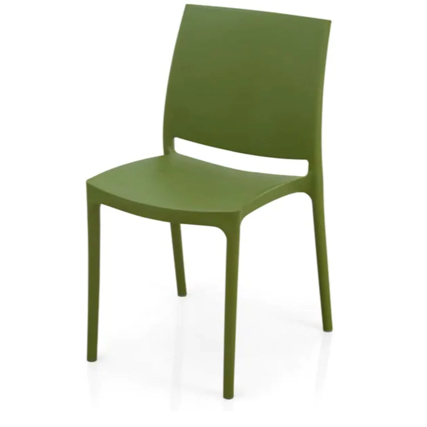 Nilkamal Novella 08 Plastic Armless Chair (Soft Green) - Image 8