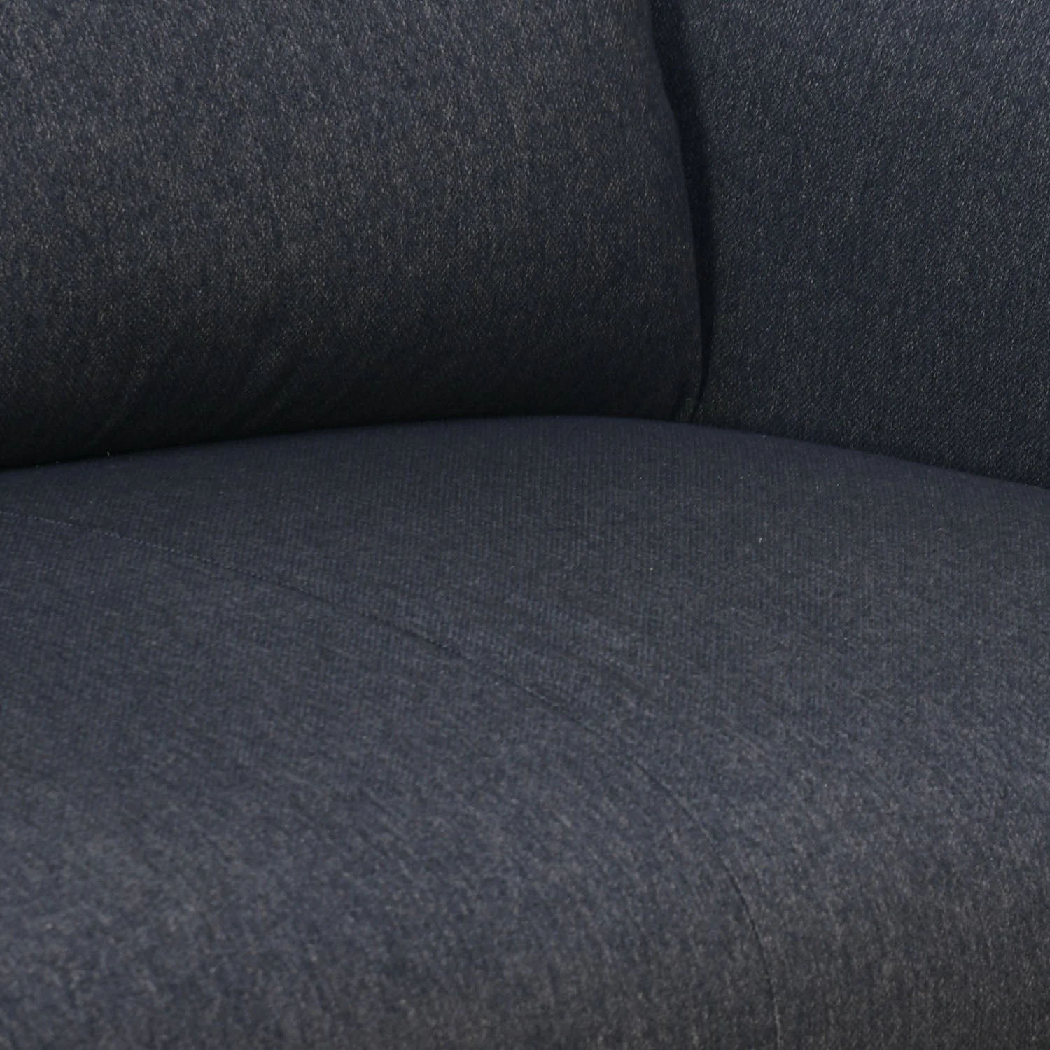 Nilkamal Oliver 3 Seater Fabric Sofa with Side Pocket (Charcoal Brown) - Image 7