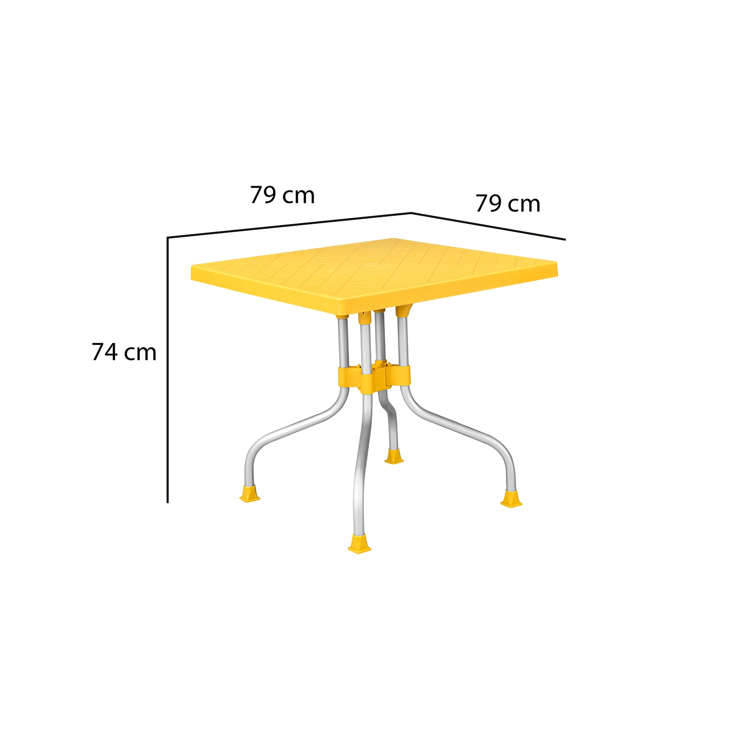 Nilkamal Orchid 1 + 4 Chair Dining Set - Image 19