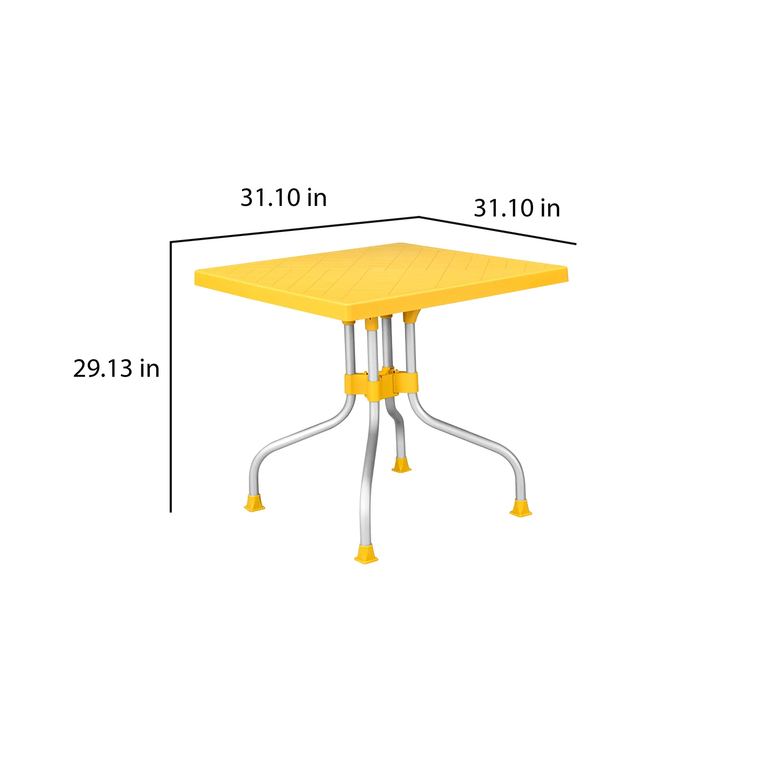 Nilkamal Orchid 1 + 4 Chair Dining Set - Image 20