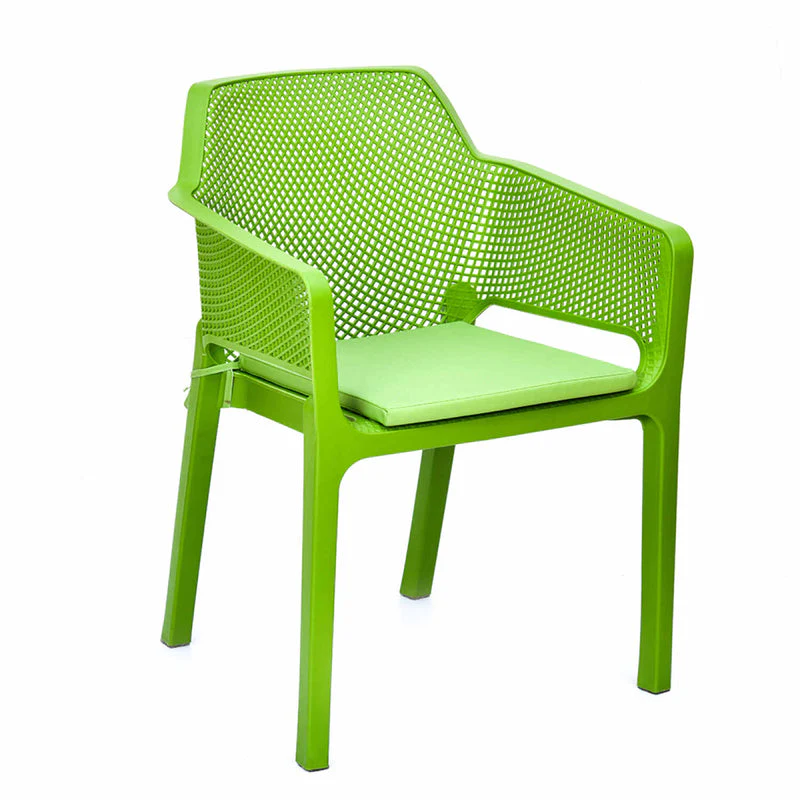 Nilkamal Orchid 1 + 4 Chair Plastic Dining Set (Green) - Image 12