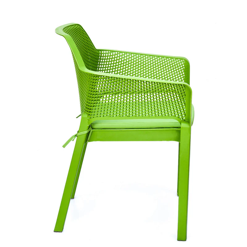 Nilkamal Orchid 1 + 4 Chair Plastic Dining Set (Green) - Image 13