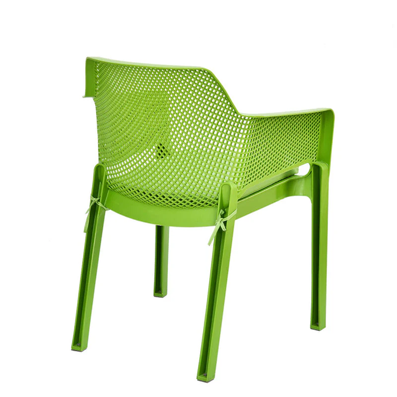 Nilkamal Orchid 1 + 4 Chair Plastic Dining Set (Green) - Image 14
