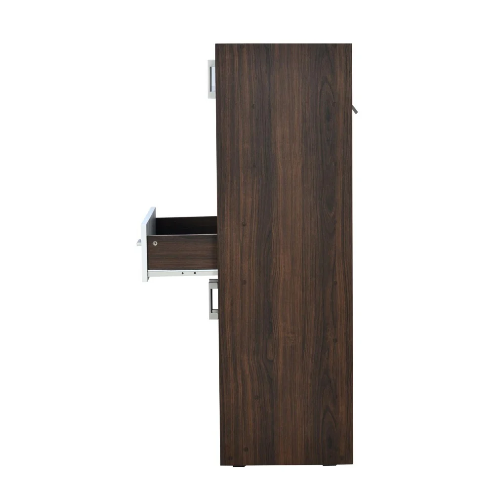 Nilkamal Ozark Shoe Cabinet (Ash wenge / Marble Beige) - Image 6