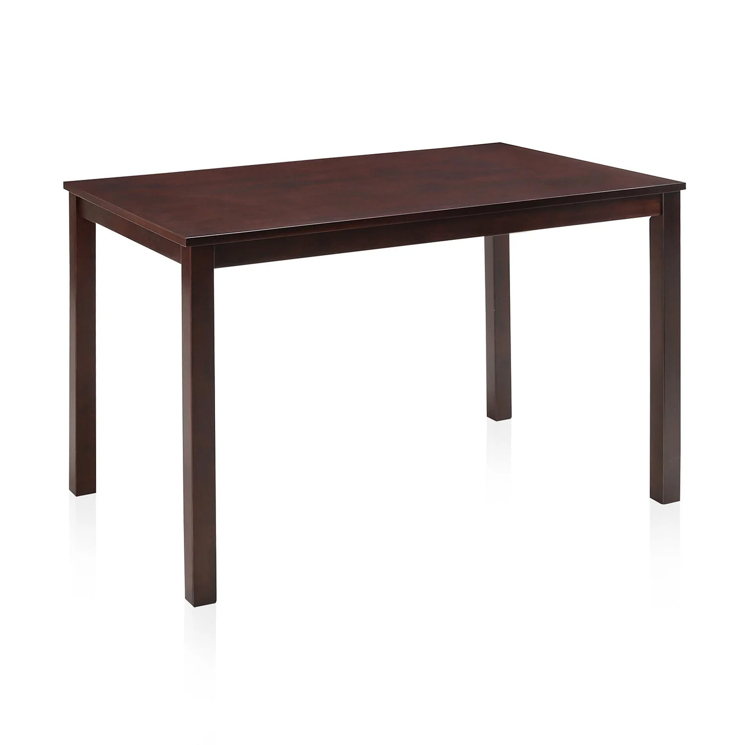 Nilkamal Peak Four Seater Dining Table (Cappuccino) - Image 3