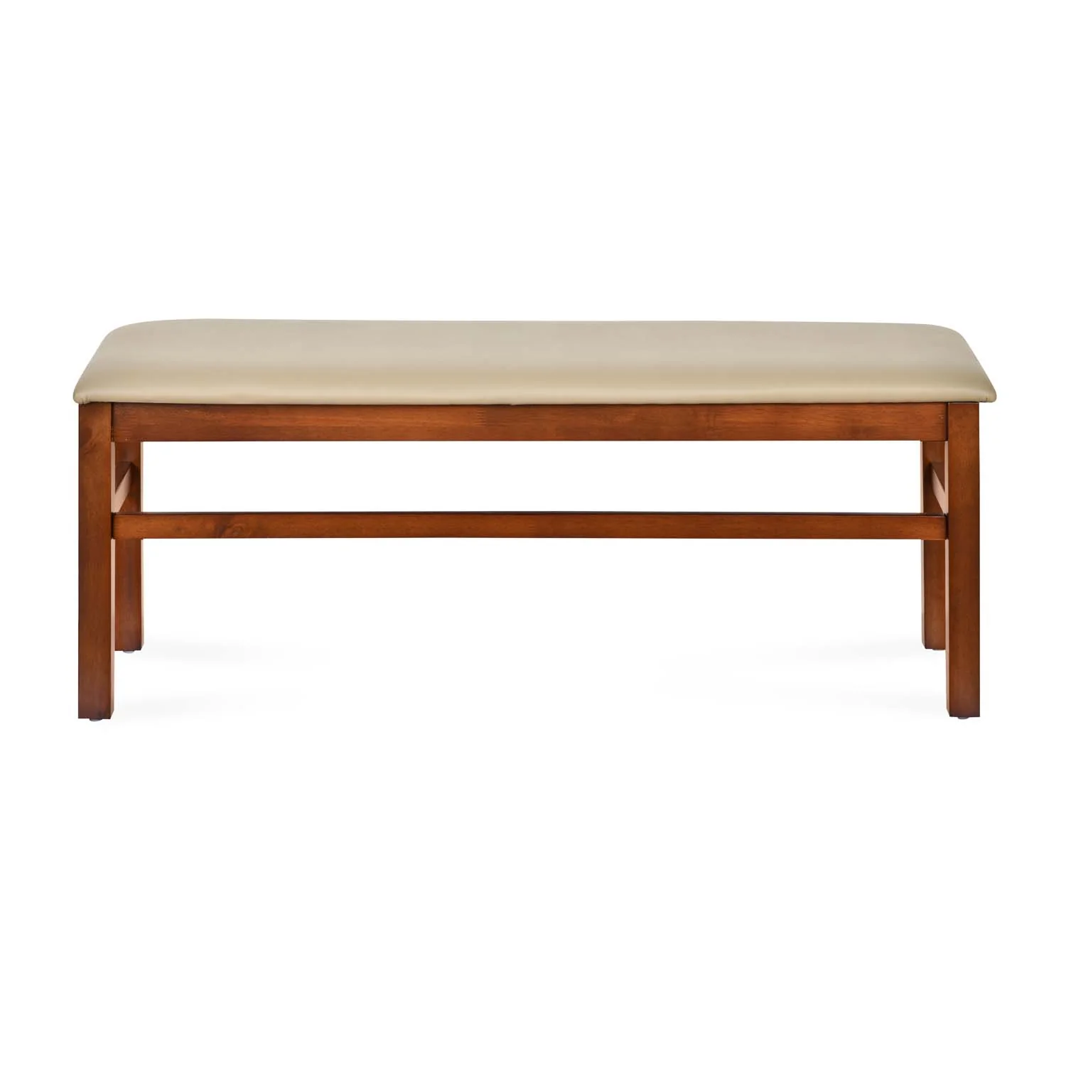 Nilkamal Pearl Multi Use Long Sitting Bench for Living Room | Dining Room (Cappuccino) - Image 2