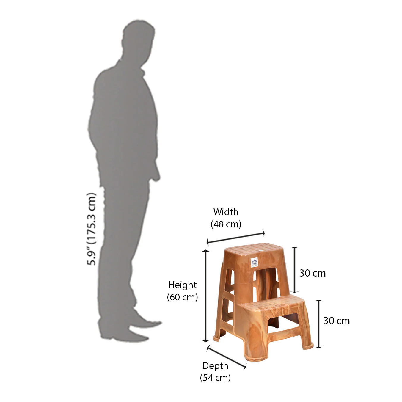 Nilkamal Plastic Step Stool - Image 38