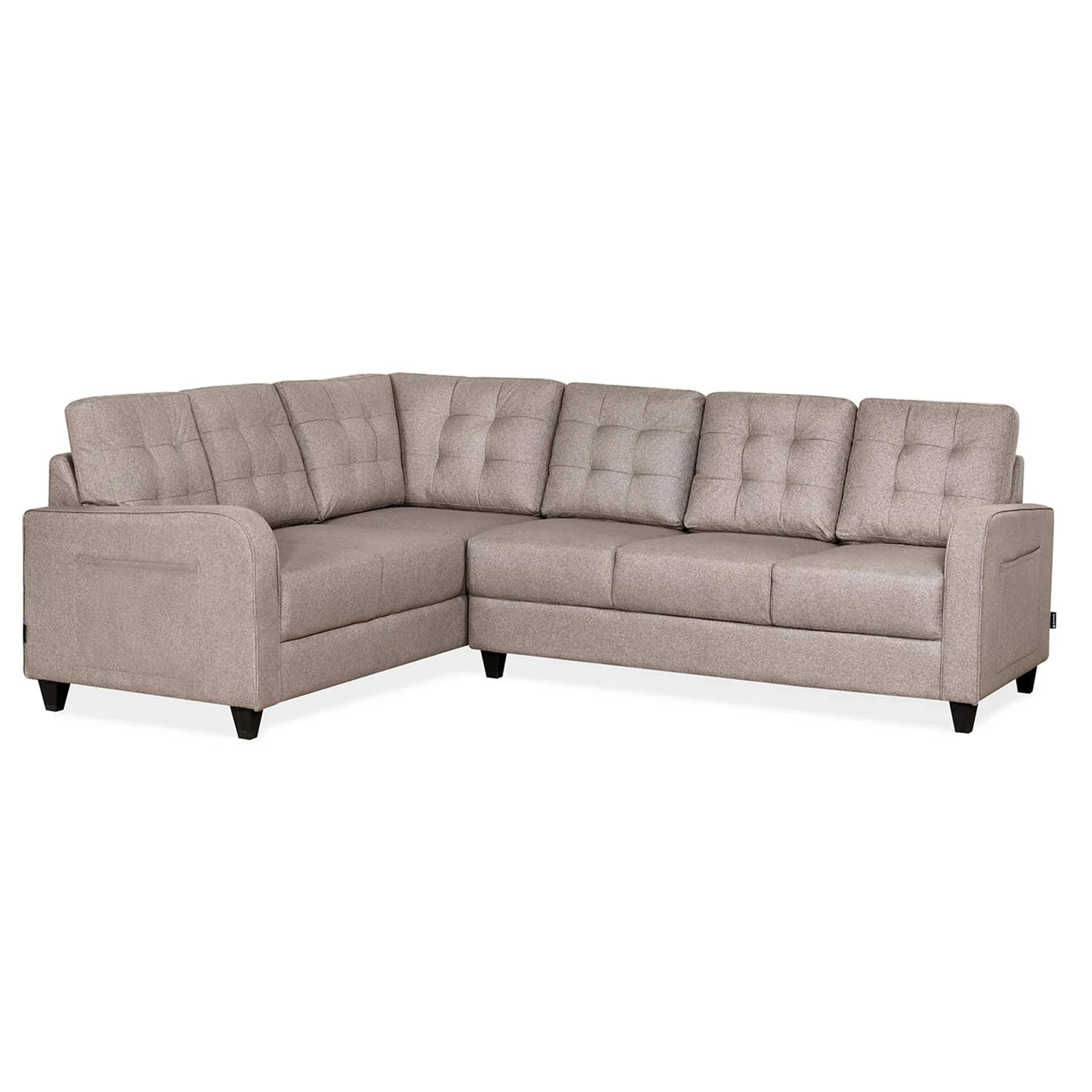 Nilkamal Protean Lounger RH Sofa (Light Brown) - Image 2